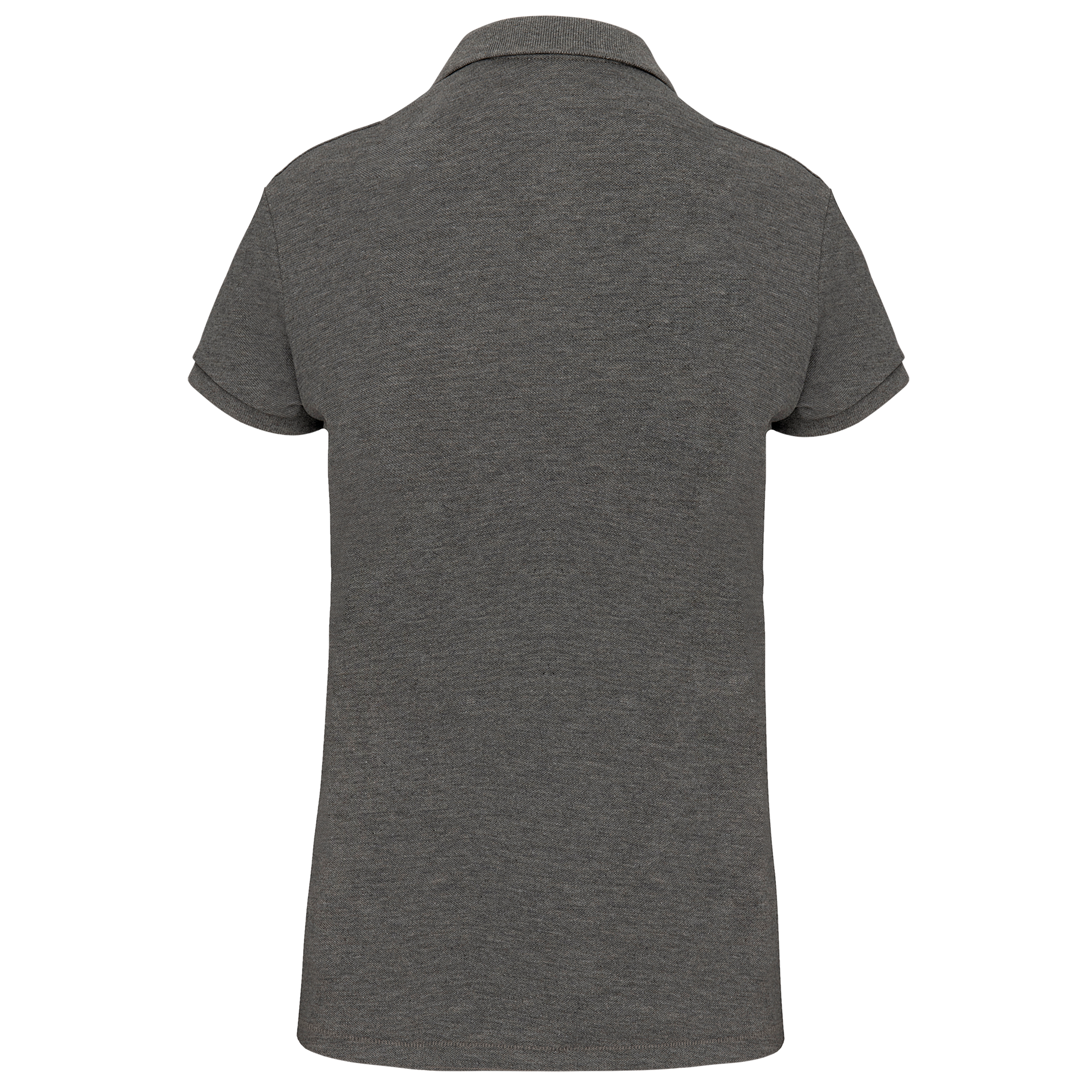 Polo Supima® de senhora de manga curta - Grey Heather