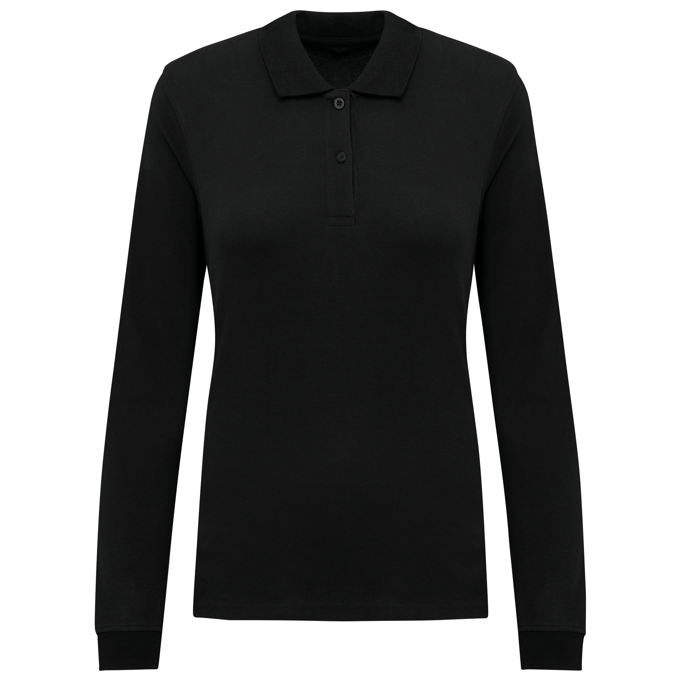 Polo piqué manches longues Bio180 femme - Image 11