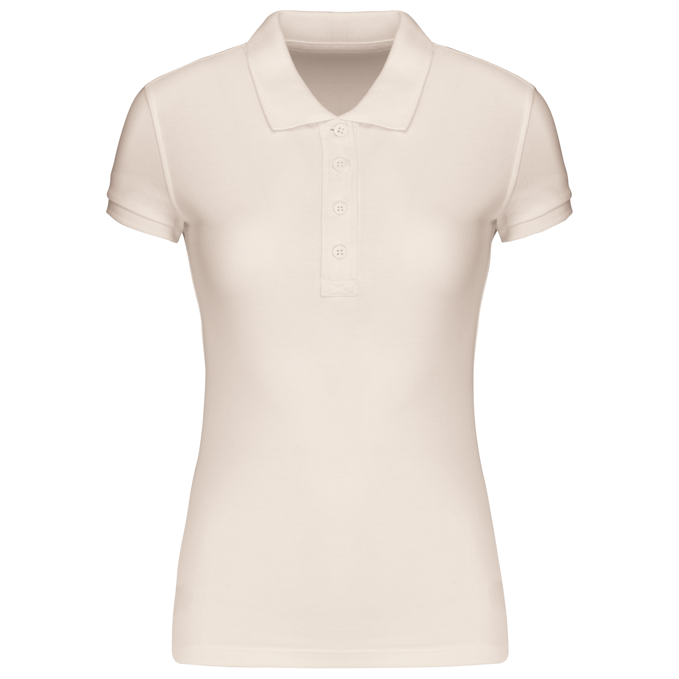 Polo piqué BIO donna manica corta