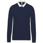 Navy / White