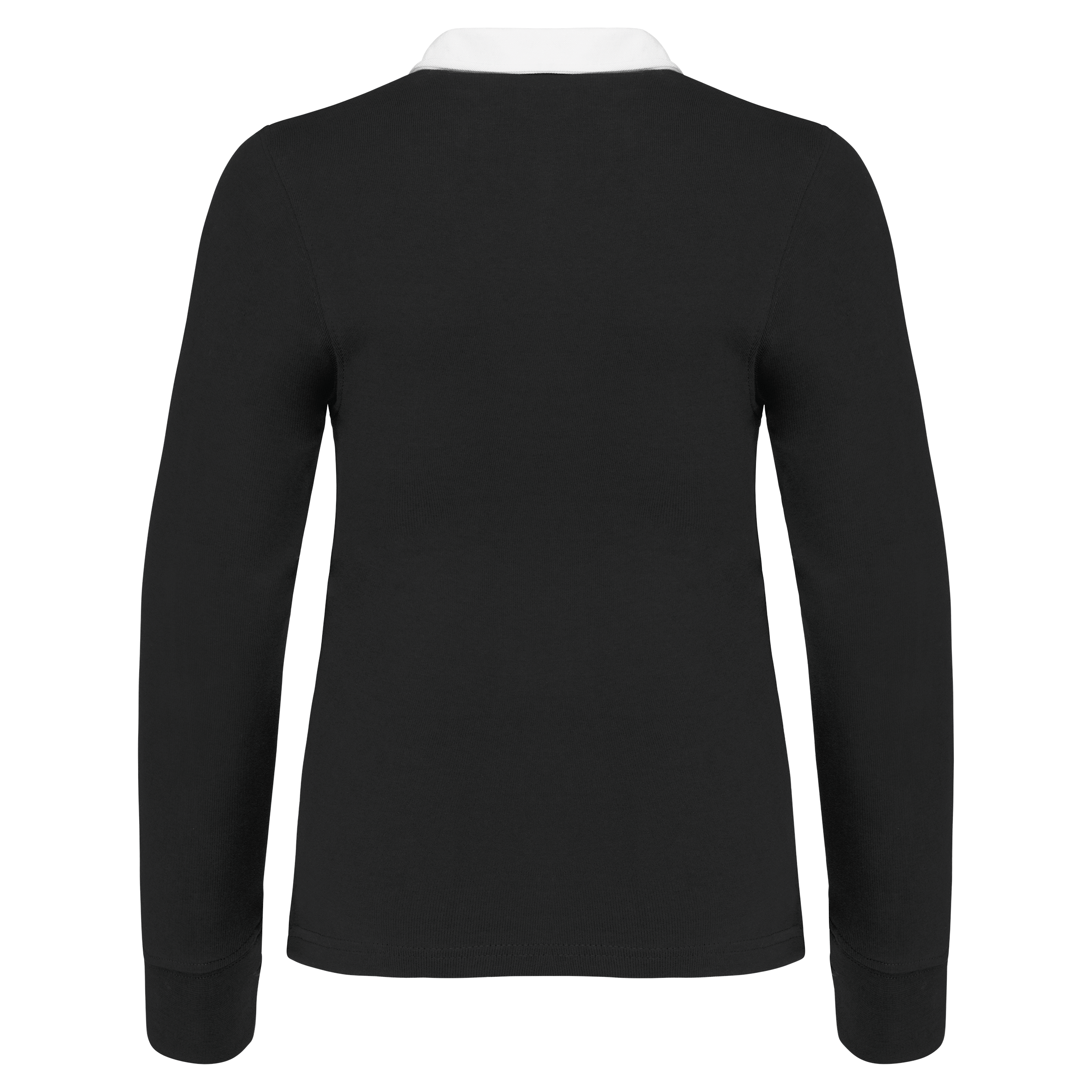 Polo rugby de criança - Black / White