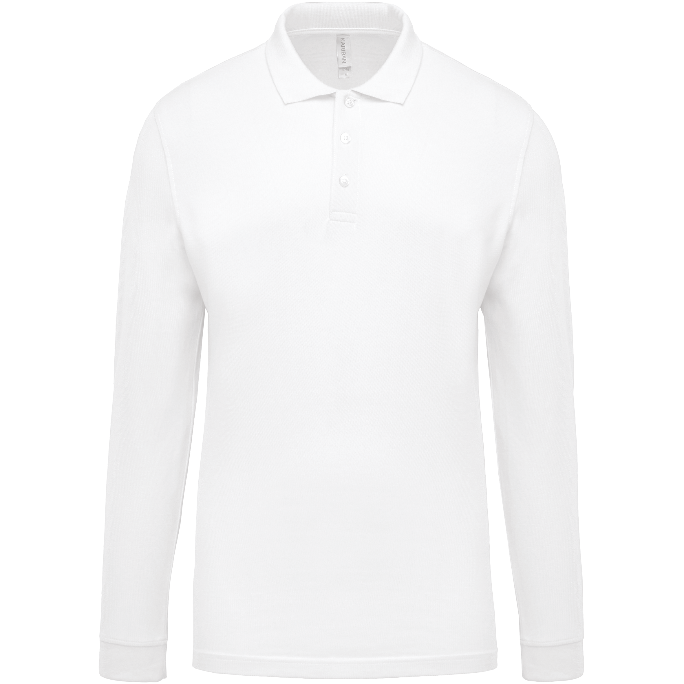 Polo piqué manches longues homme - Image 43