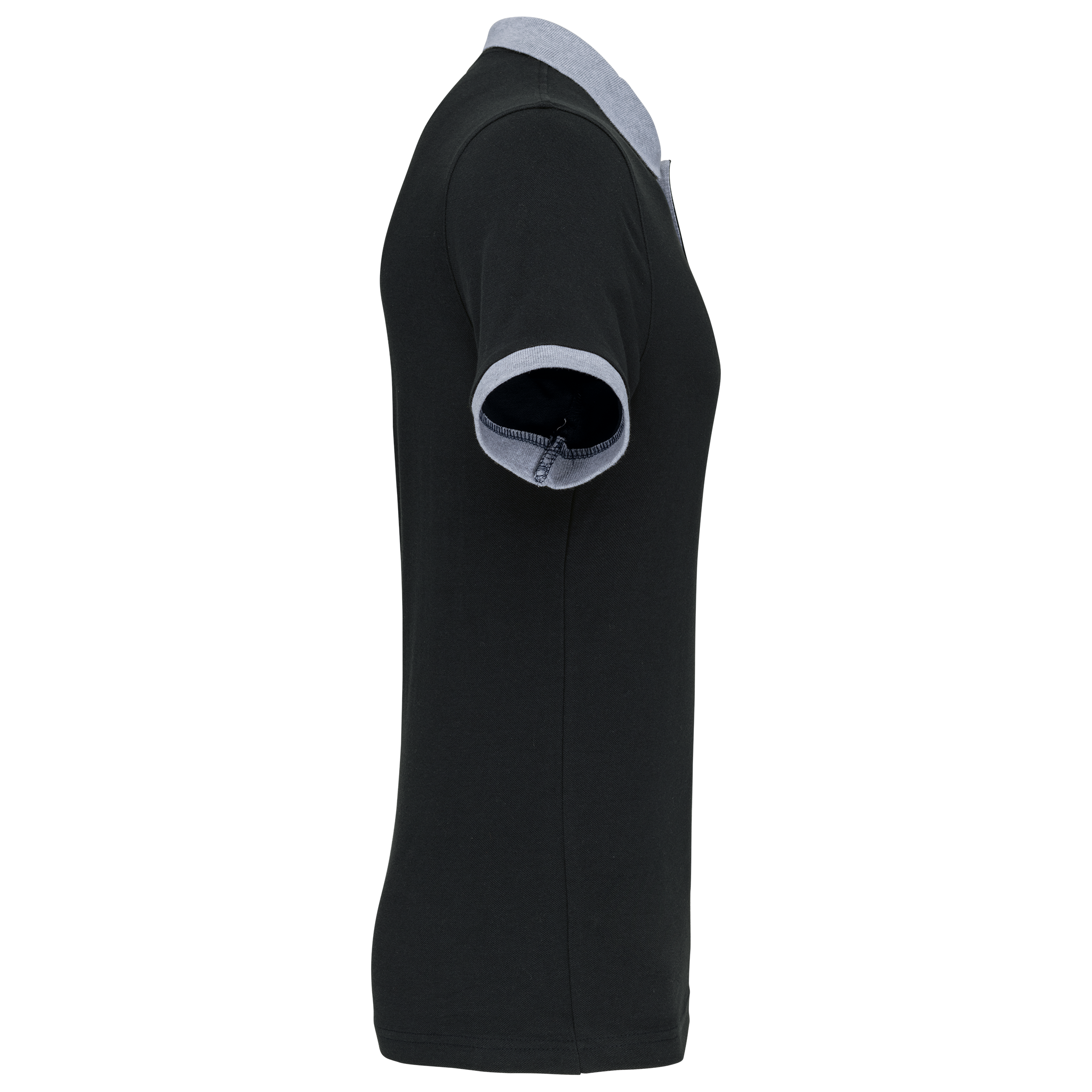 Polo piqué bicolore homme - Image 9