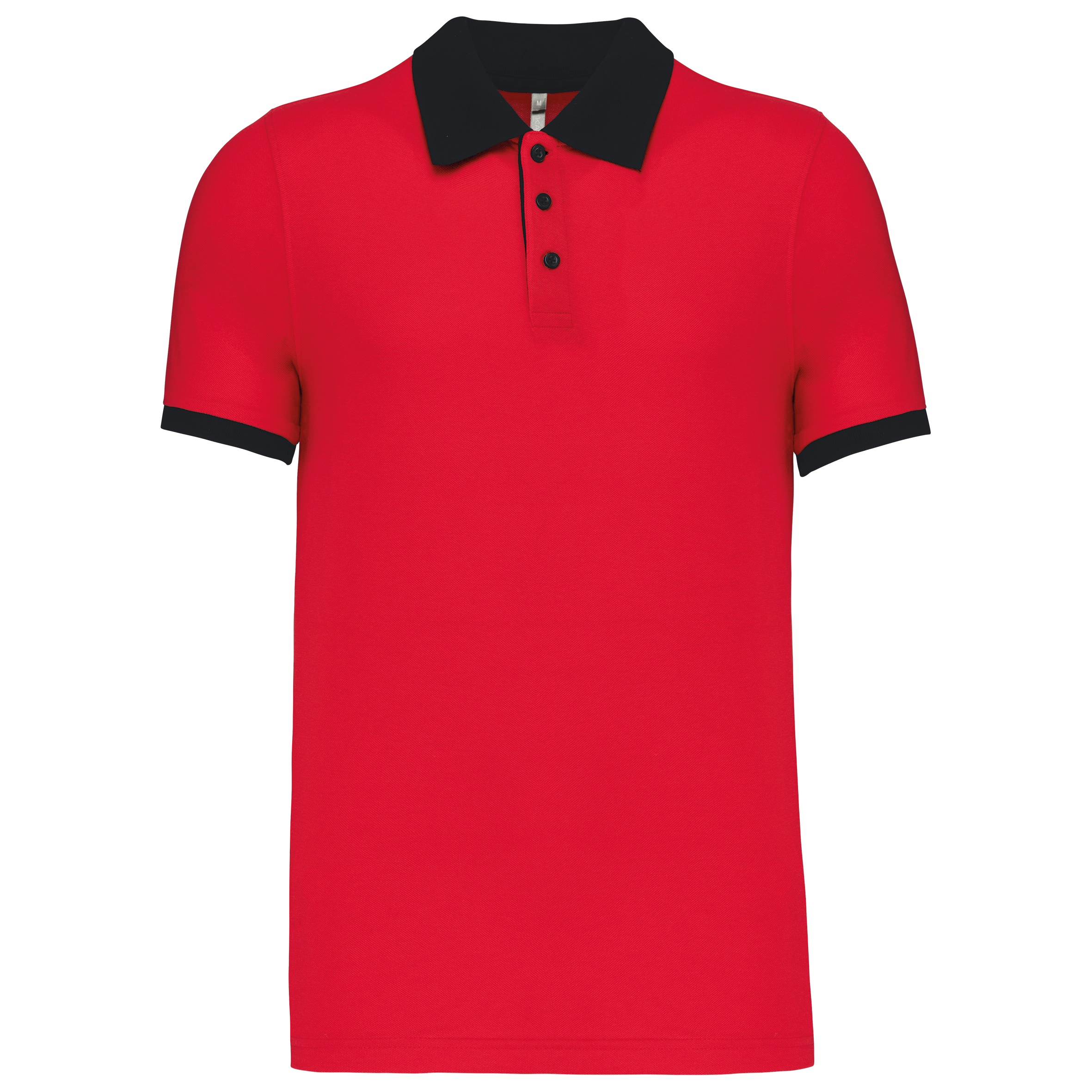 Polo piqué bicolore homme - Image 17