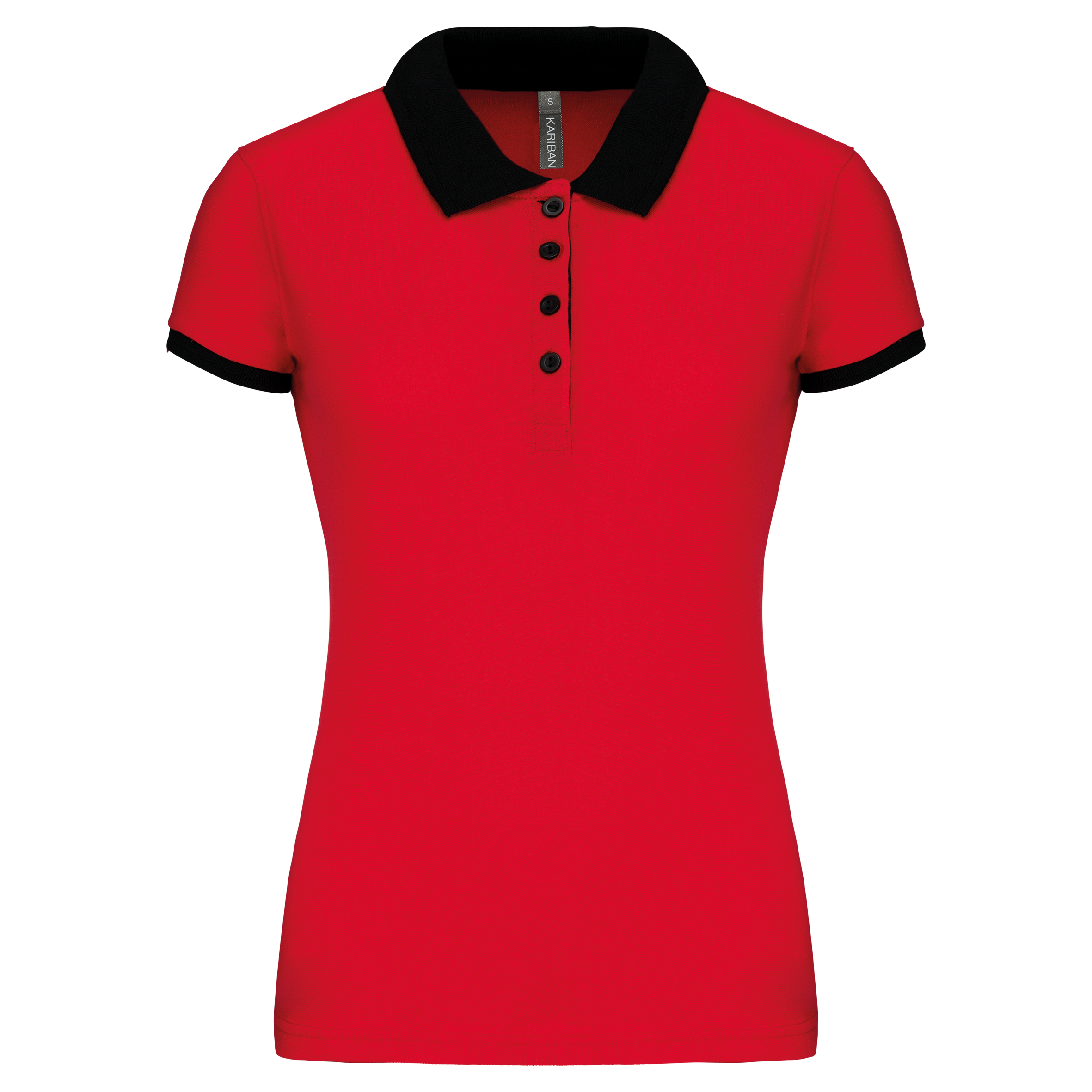 Polo piqué bicolore femme - Image 16