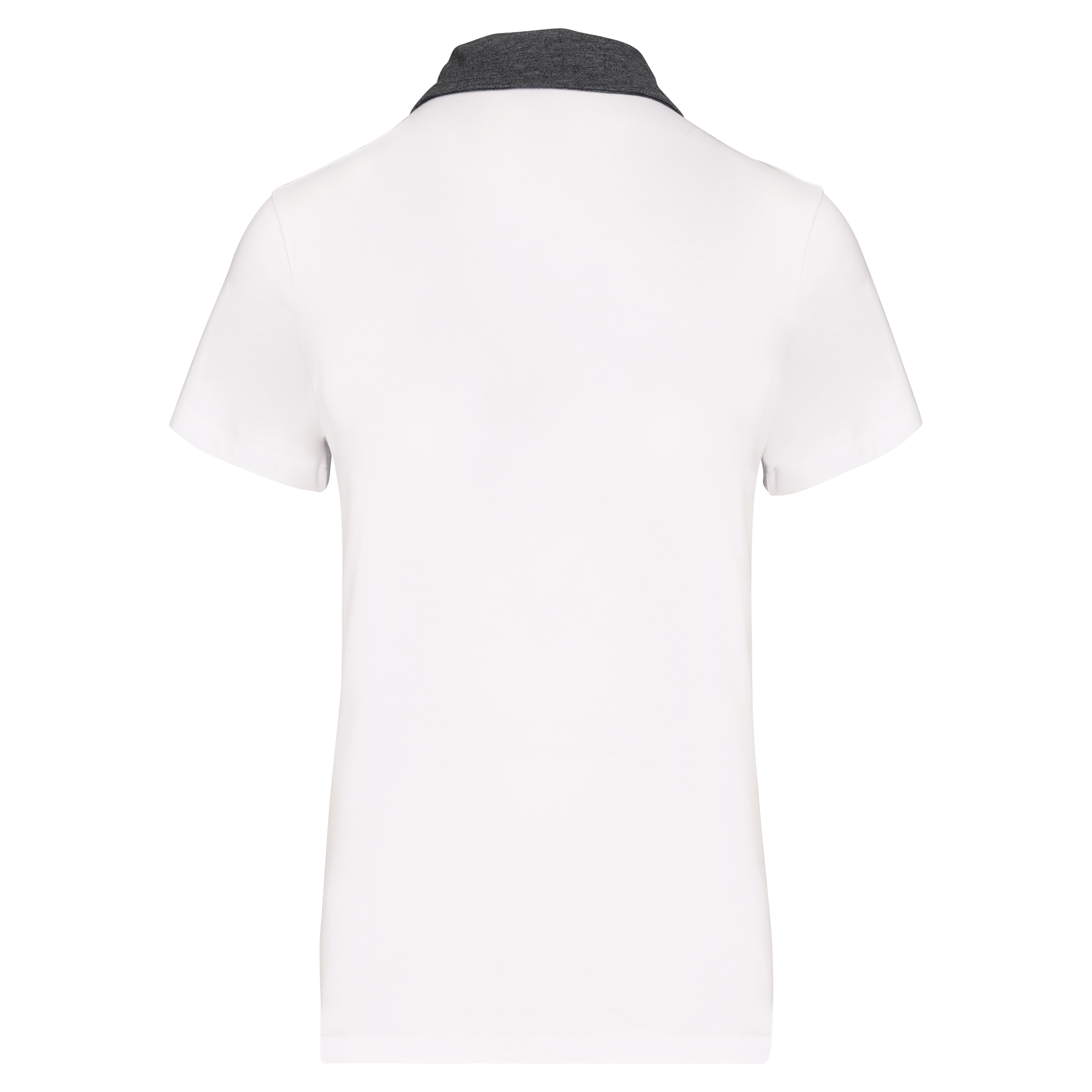 White / Dark Grey Heather