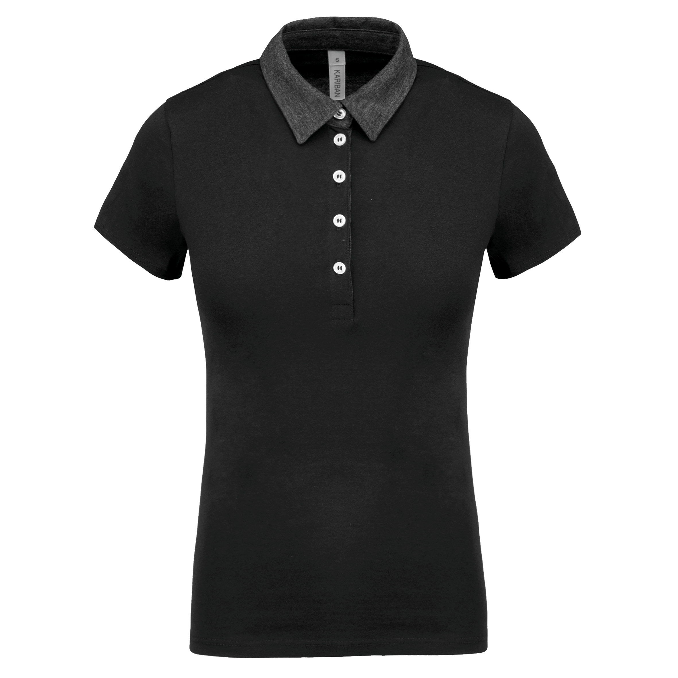 Polo jersey bicolore femme - Image 11