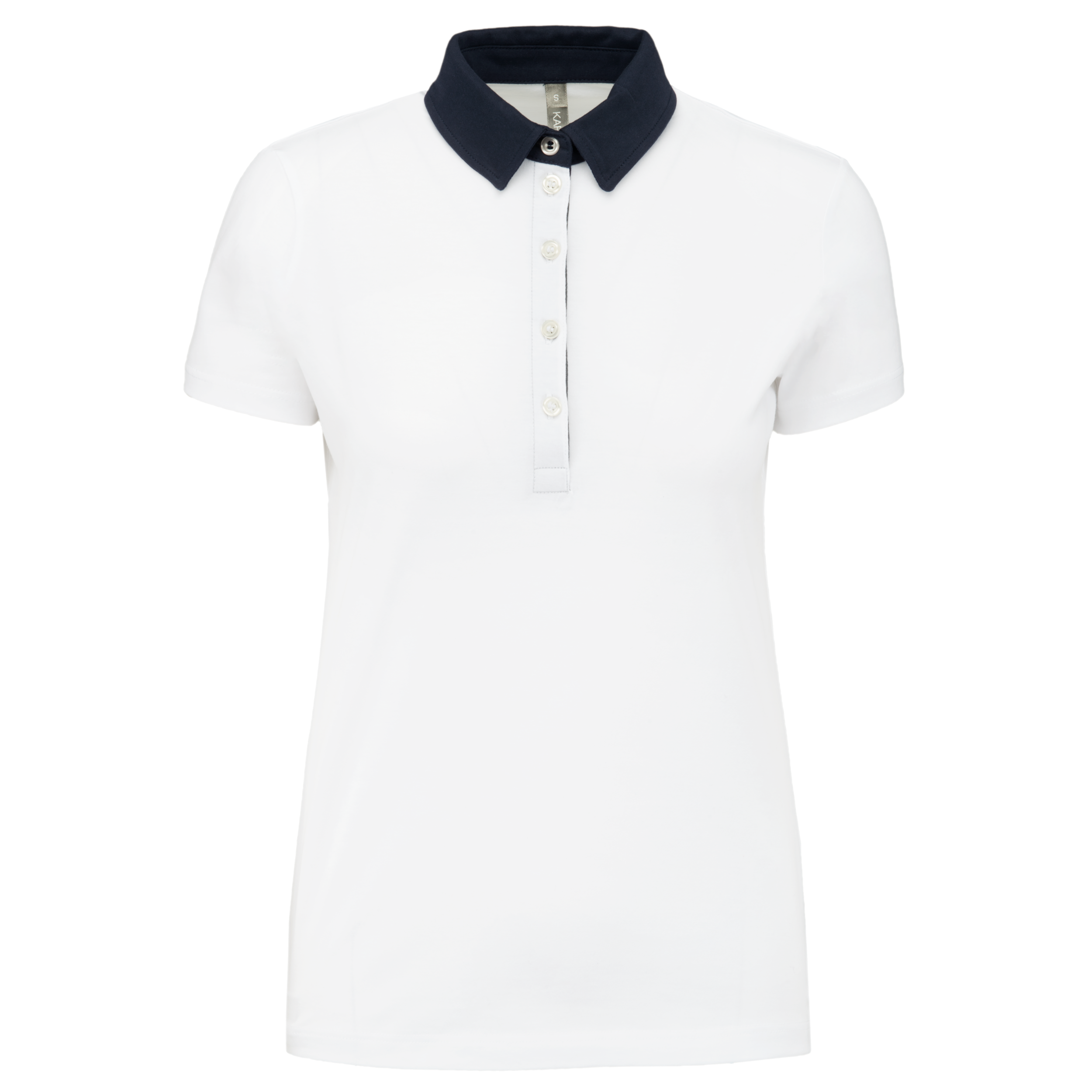 Polo jersey bicolore femme - Image 24