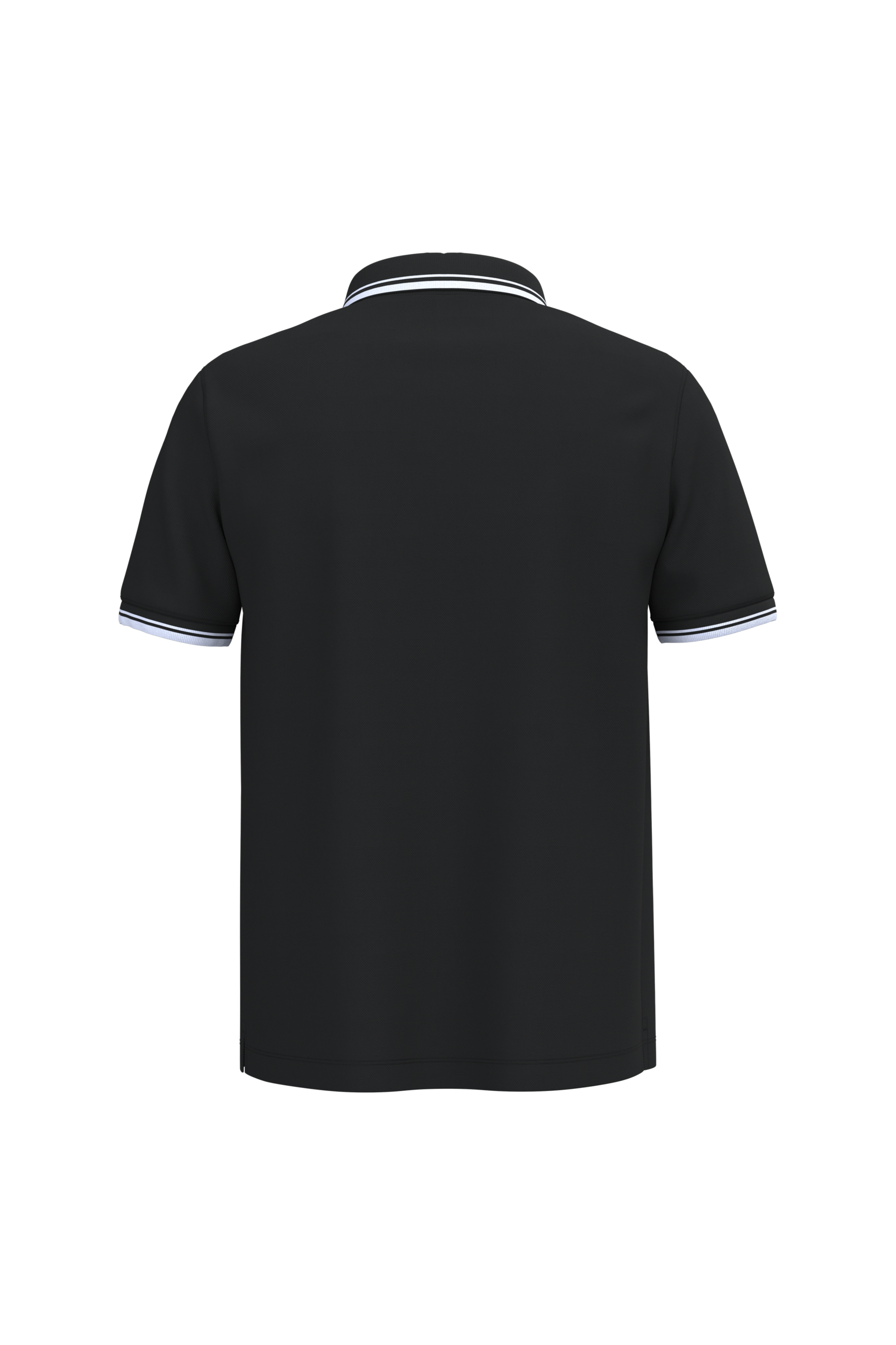 Polo homme manches courtes à liserés contrastés - Image 21