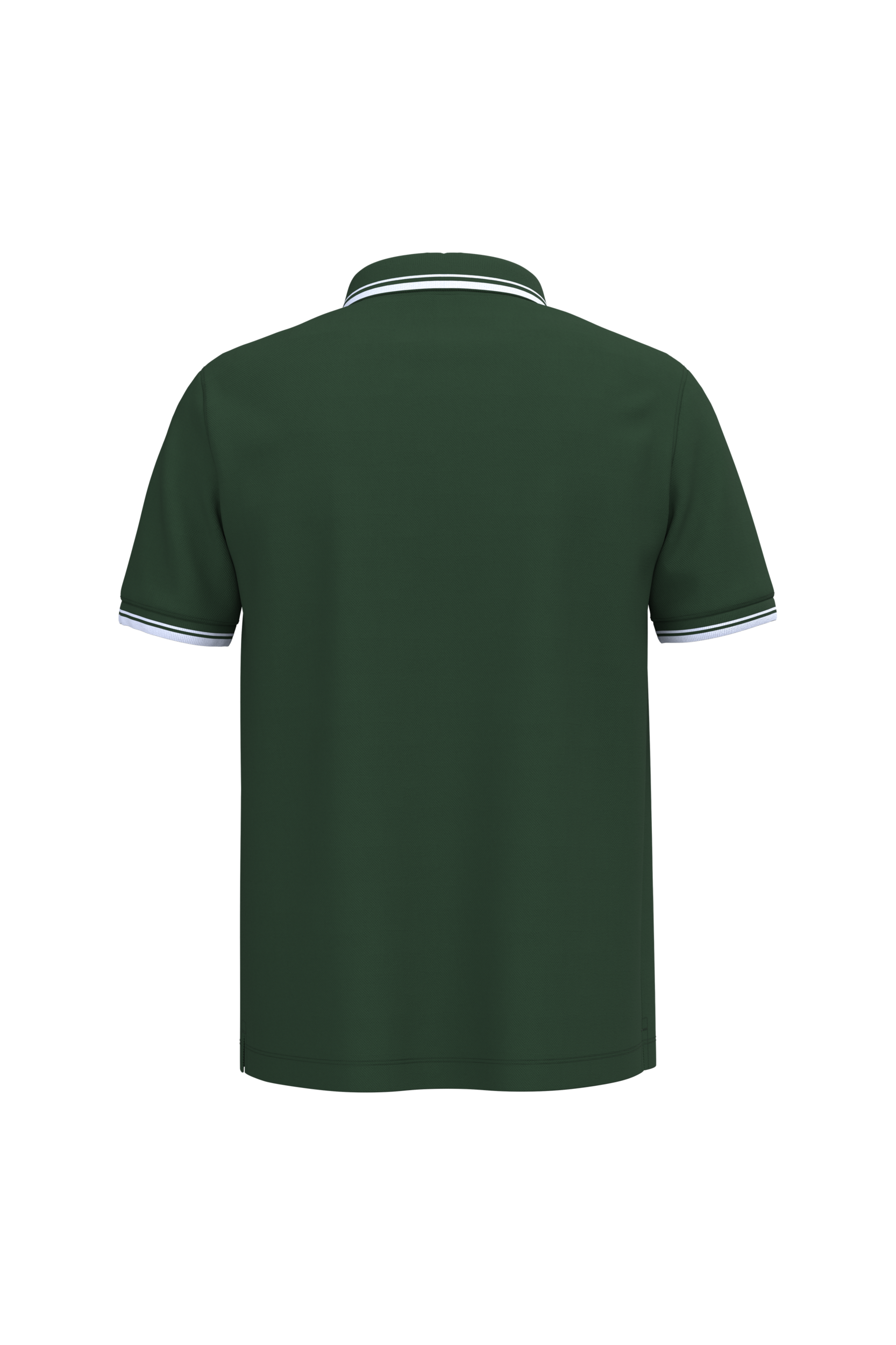 Polo homme manches courtes à liserés contrastés - Image 30