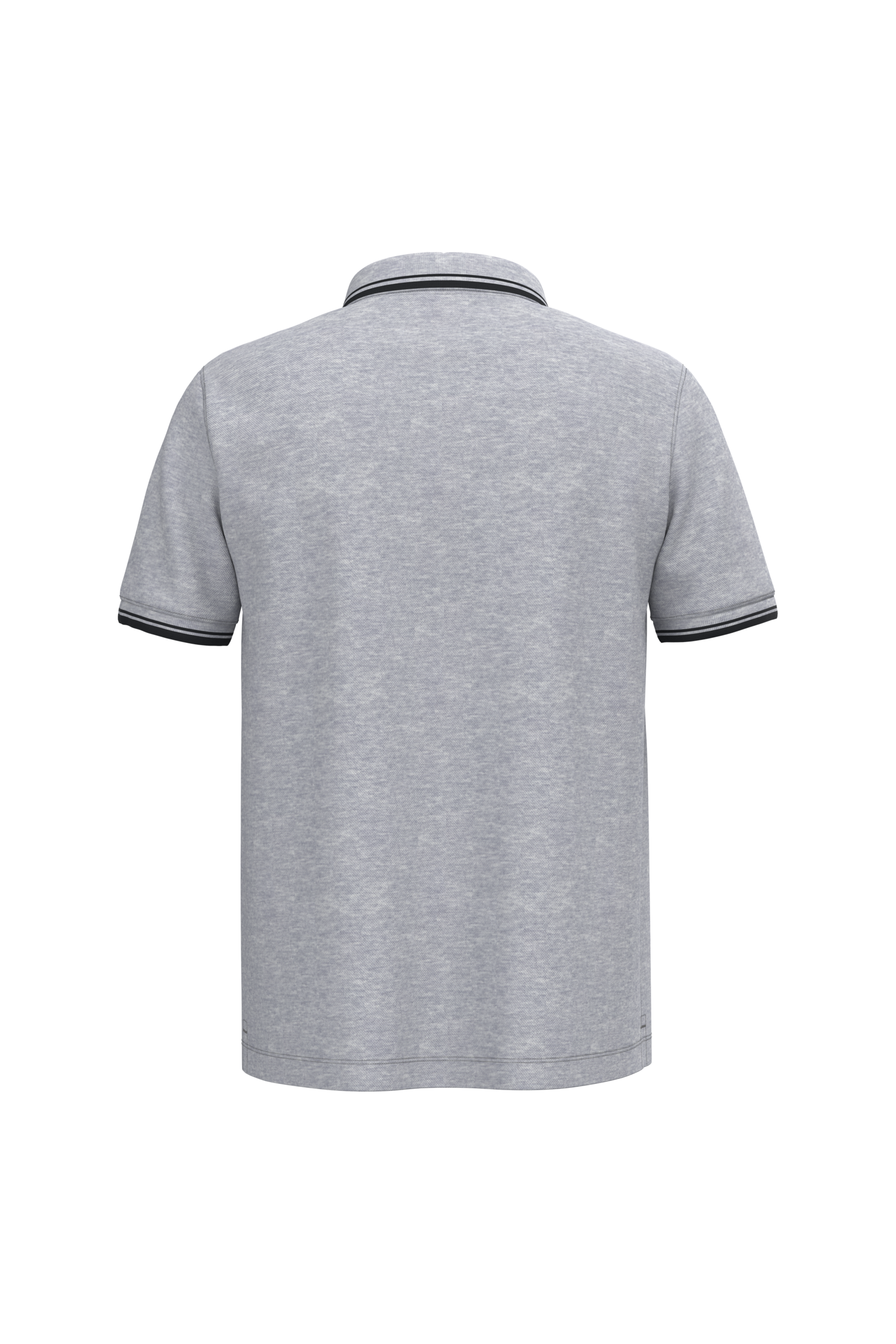 Polo homme manches courtes à liserés contrastés - Image 45