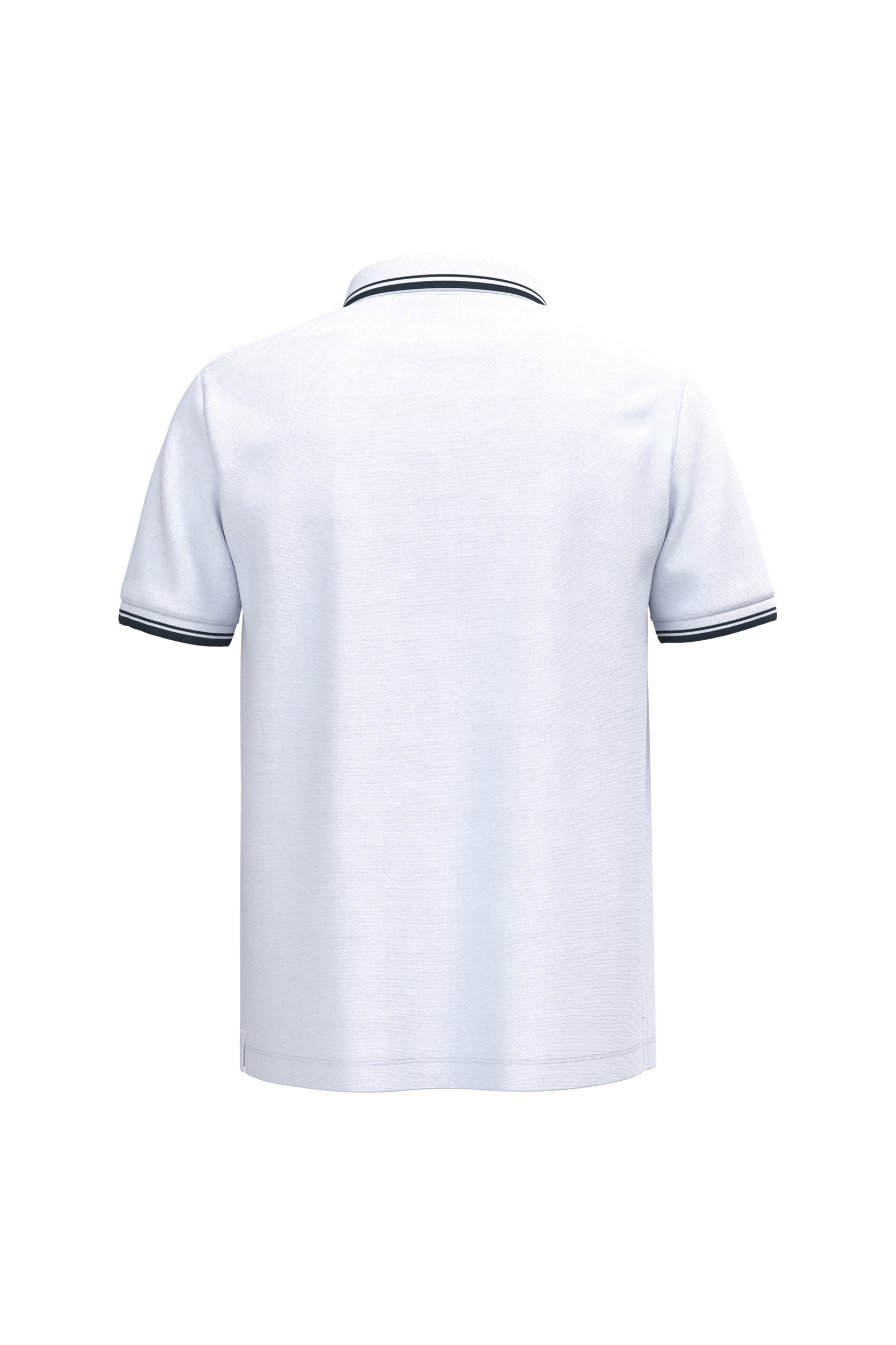 Polo homme manches courtes à liserés contrastés - Image 57