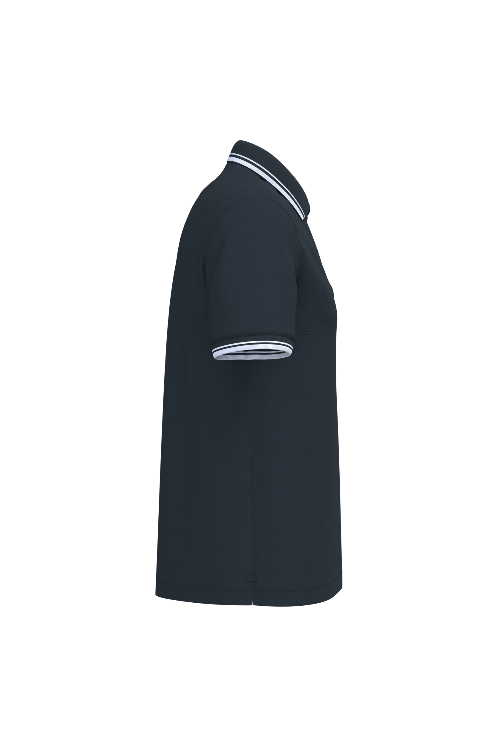 Polo homme manches courtes à liserés contrastés - Image 41