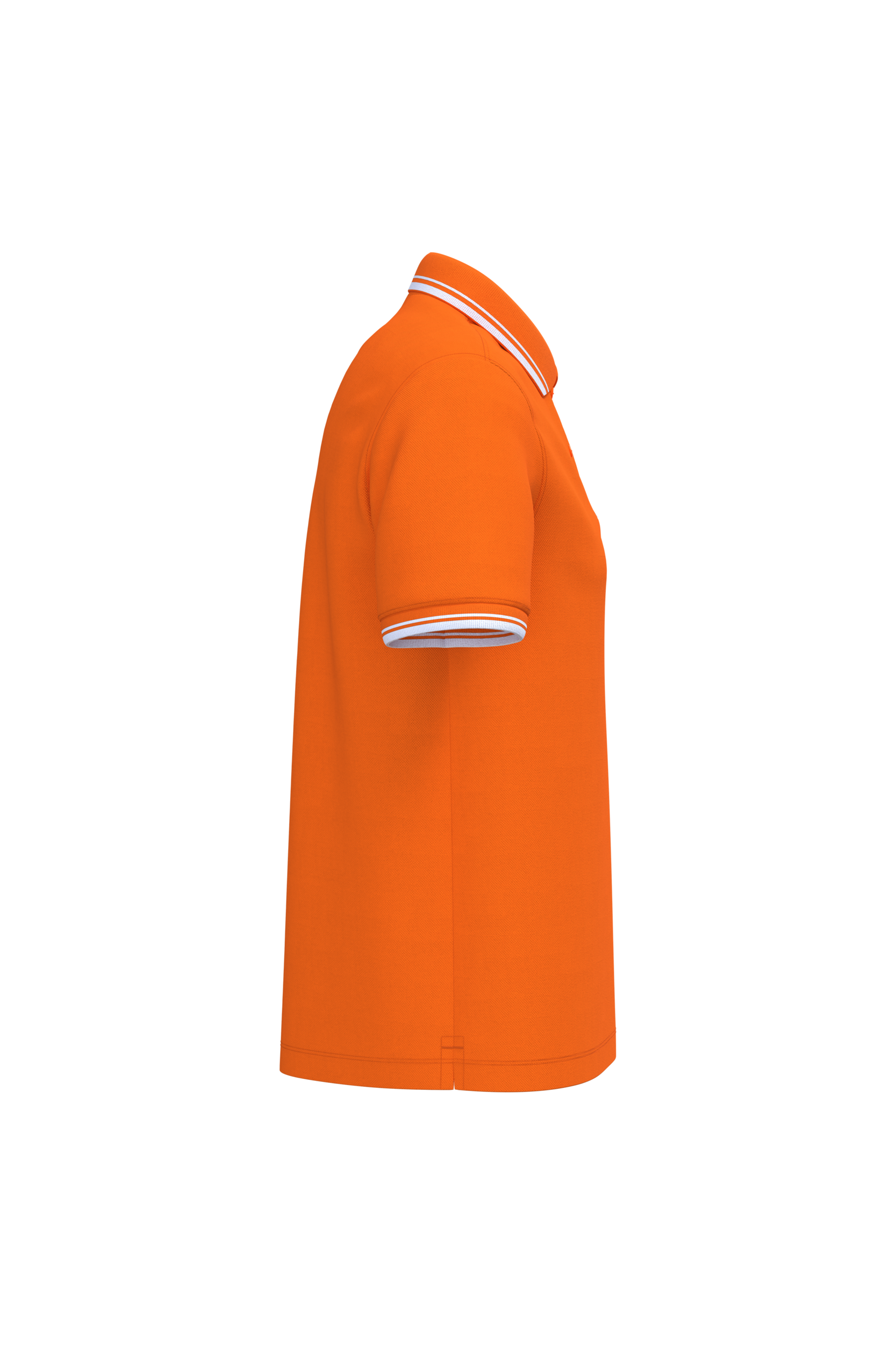 Polo homme manches courtes à liserés contrastés - Image 44