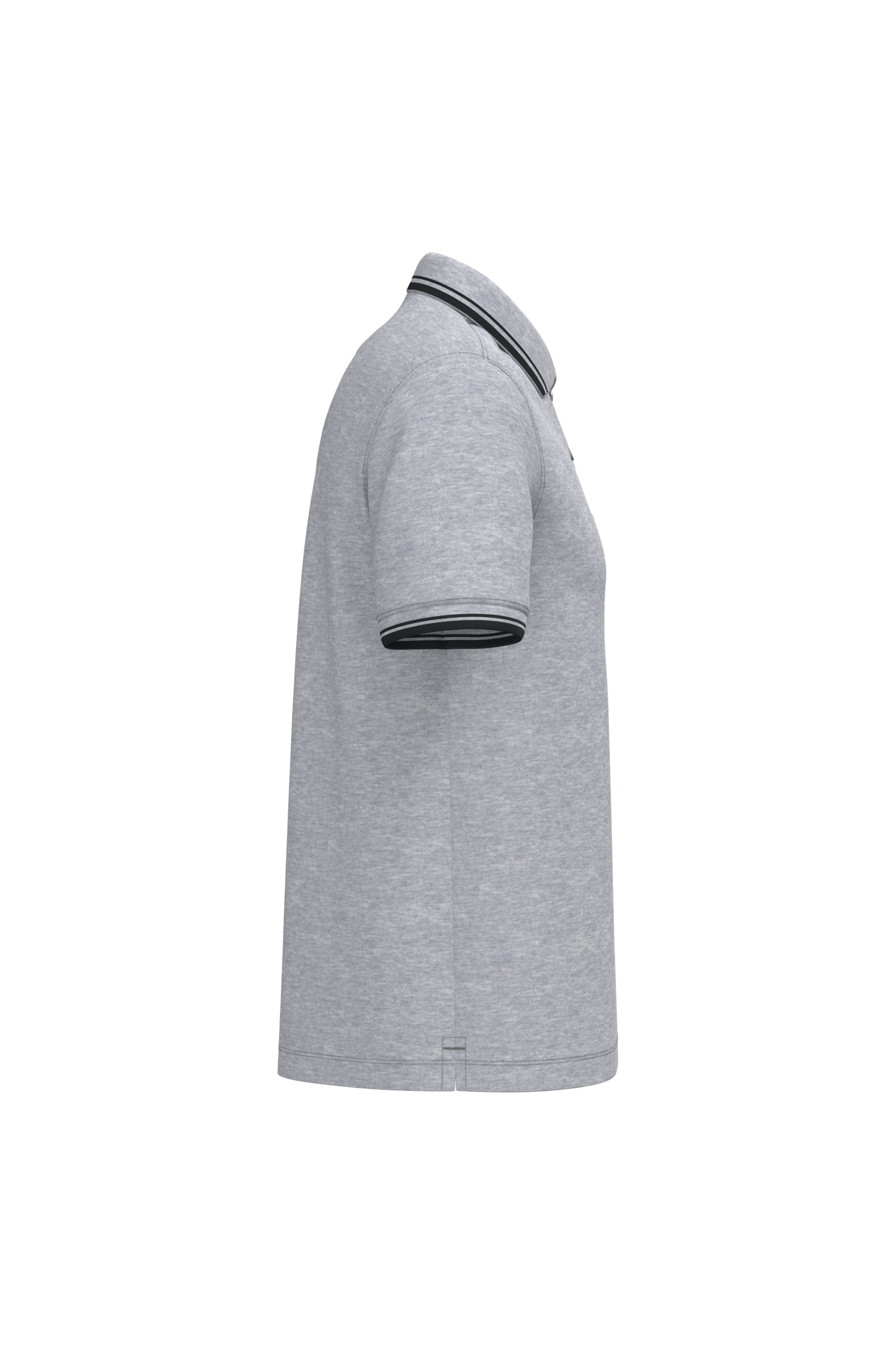 Polo homme manches courtes à liserés contrastés - Image 47