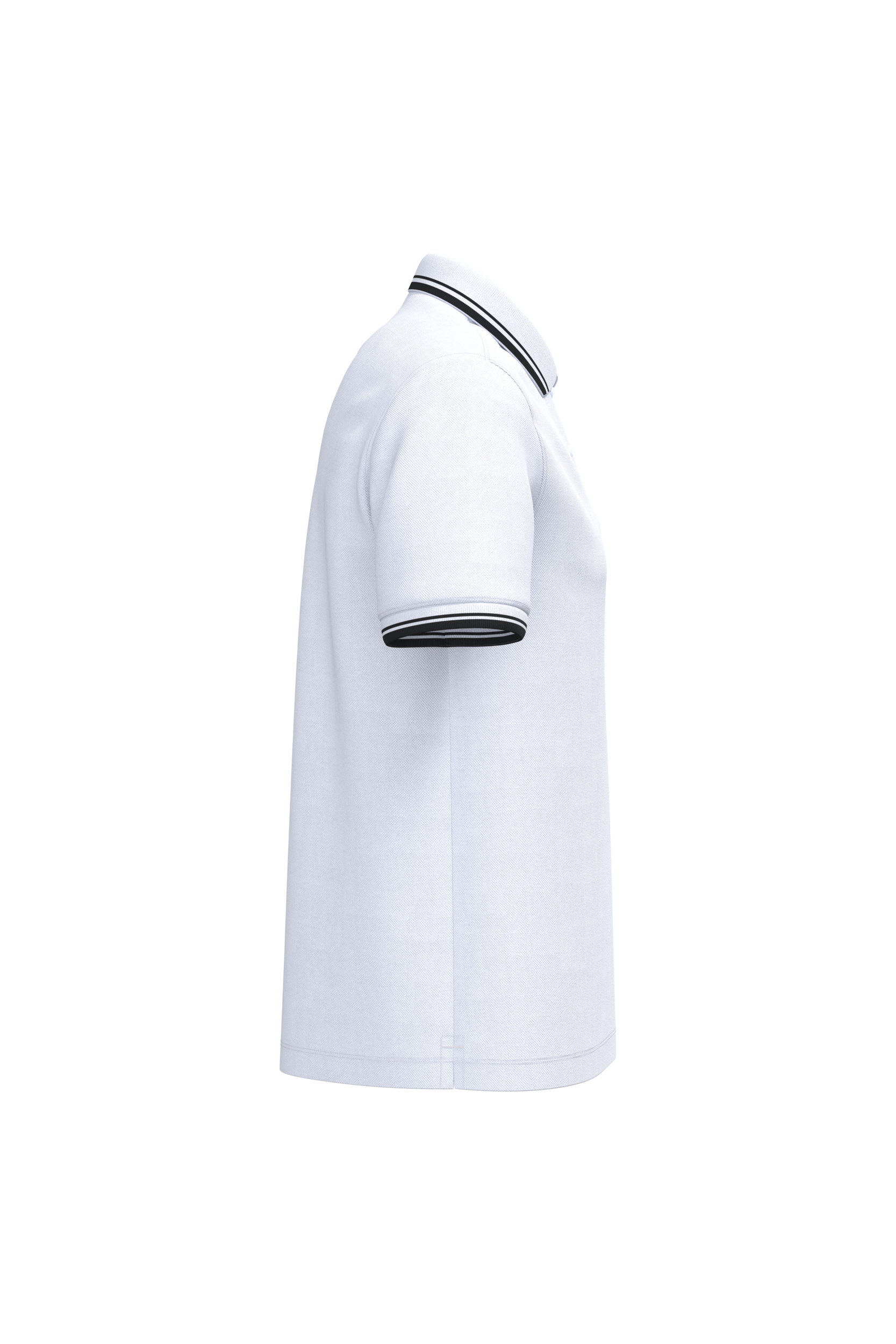 Polo homme manches courtes à liserés contrastés - Image 56