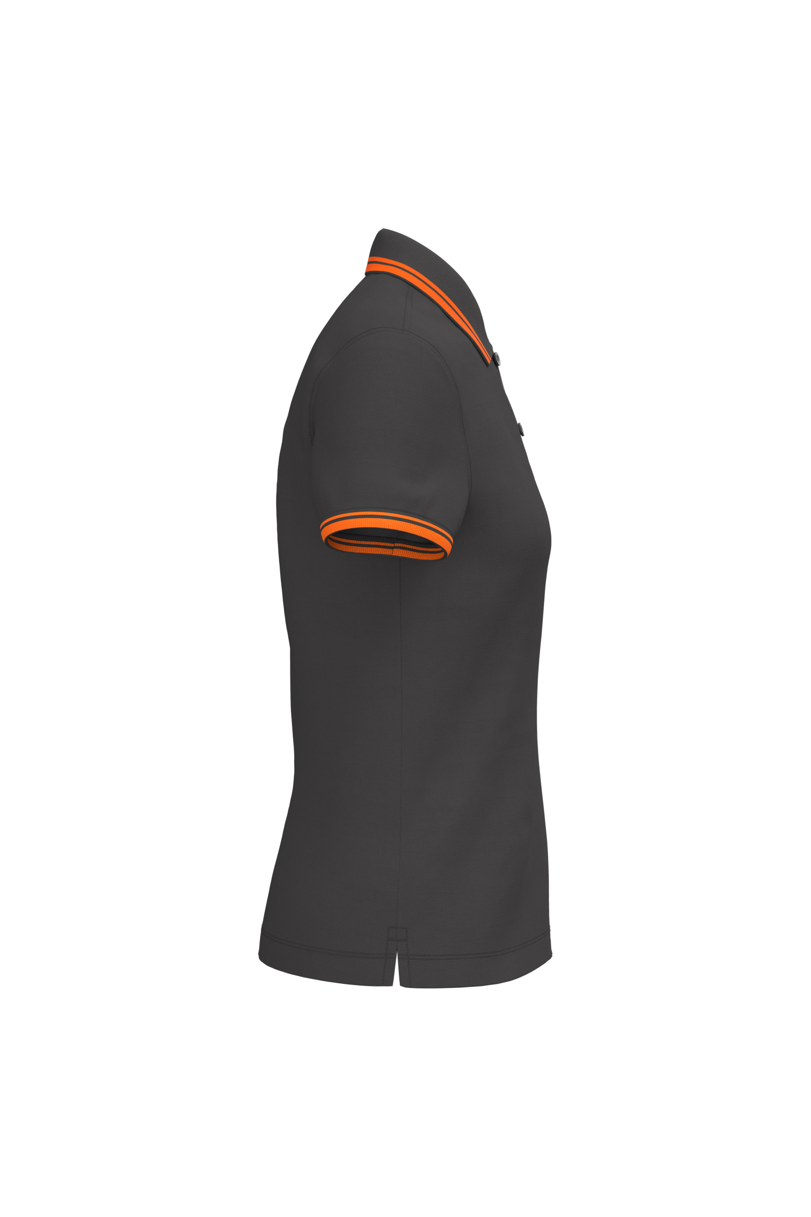 Polo femme manches courtes à liserés contrastés - Image 28