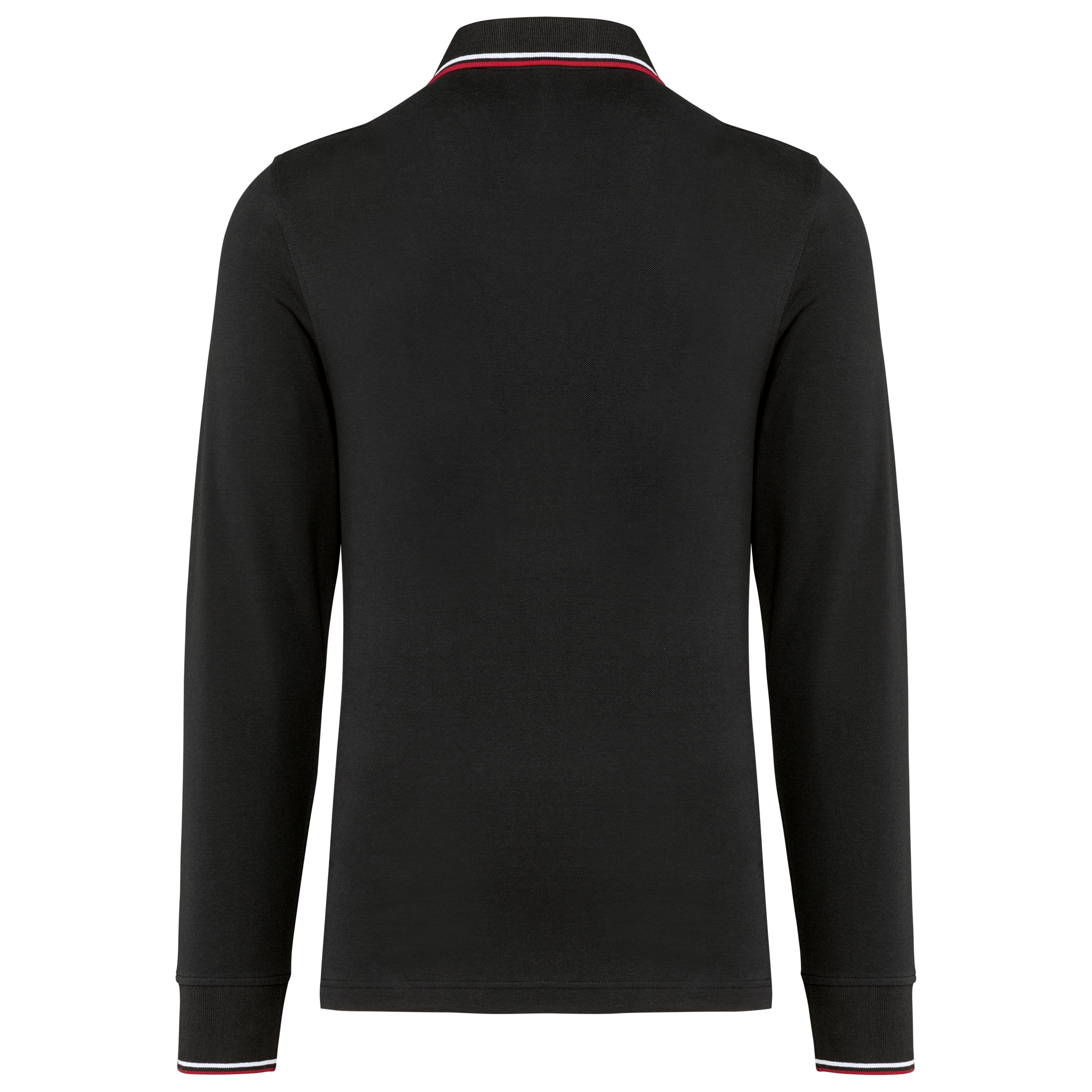 Polo maille piquée manches longues homme - Image 13