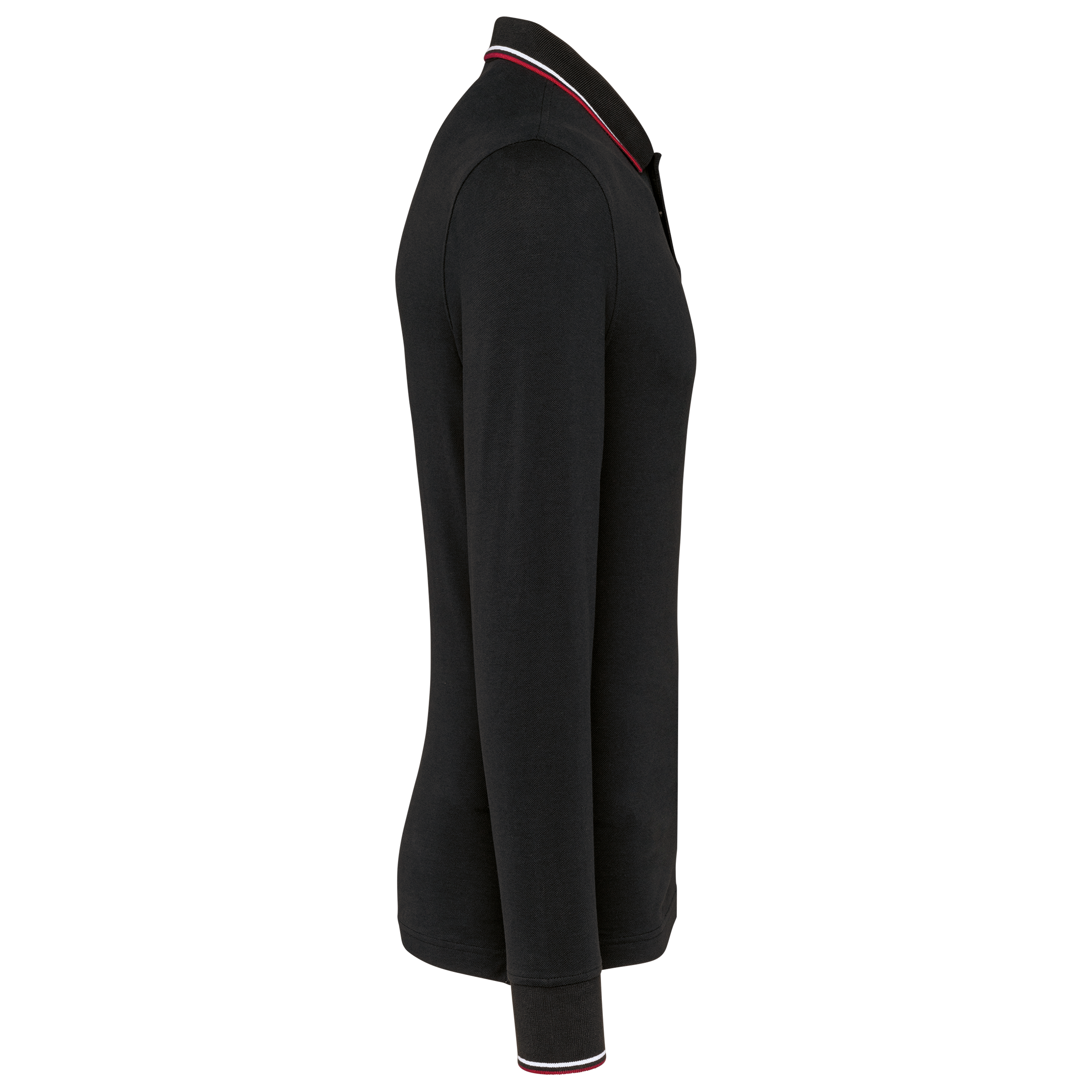 Polo maille piquée manches longues homme - Image 15