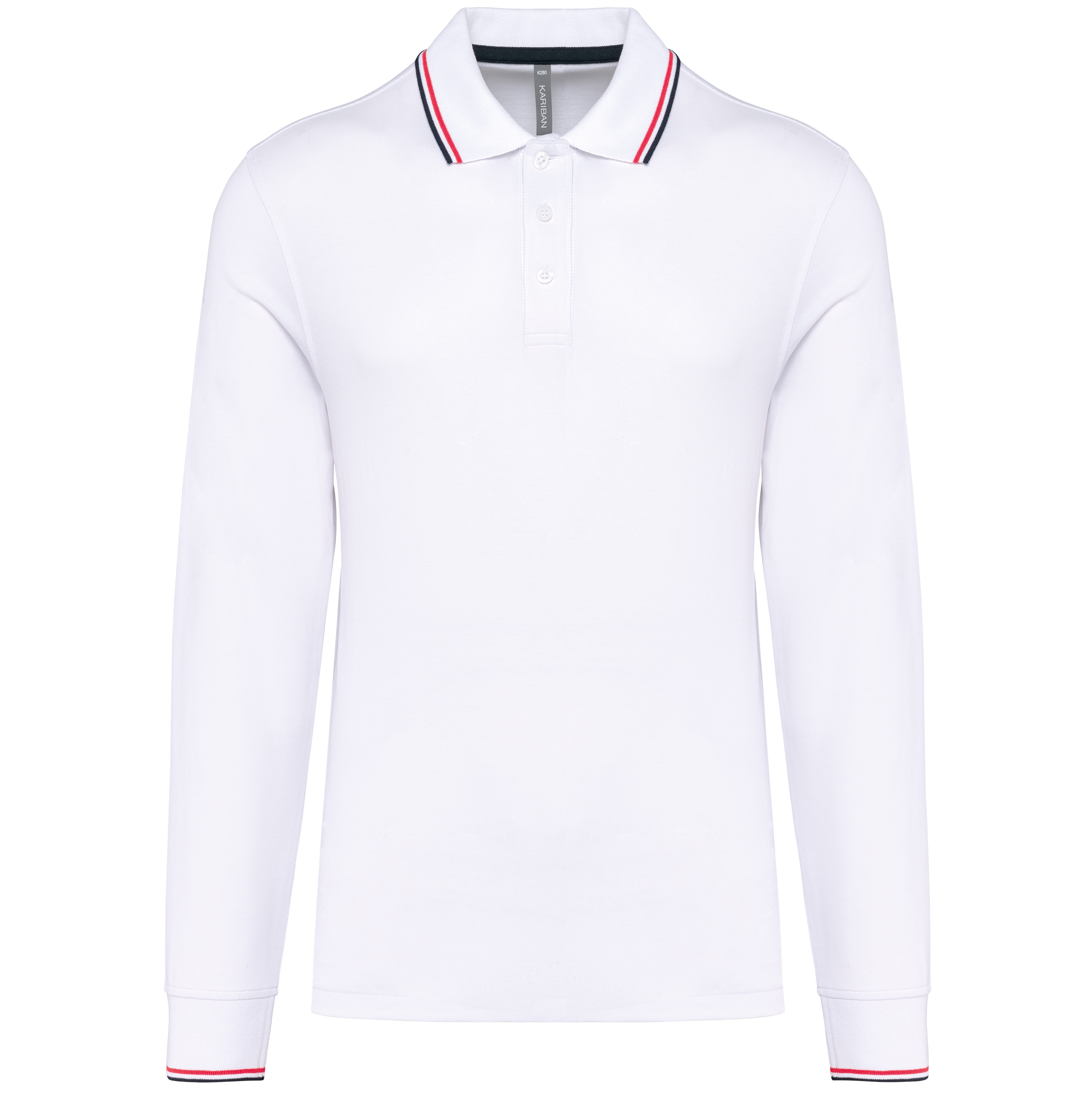 Polo maille piquée manches longues homme - Image 23