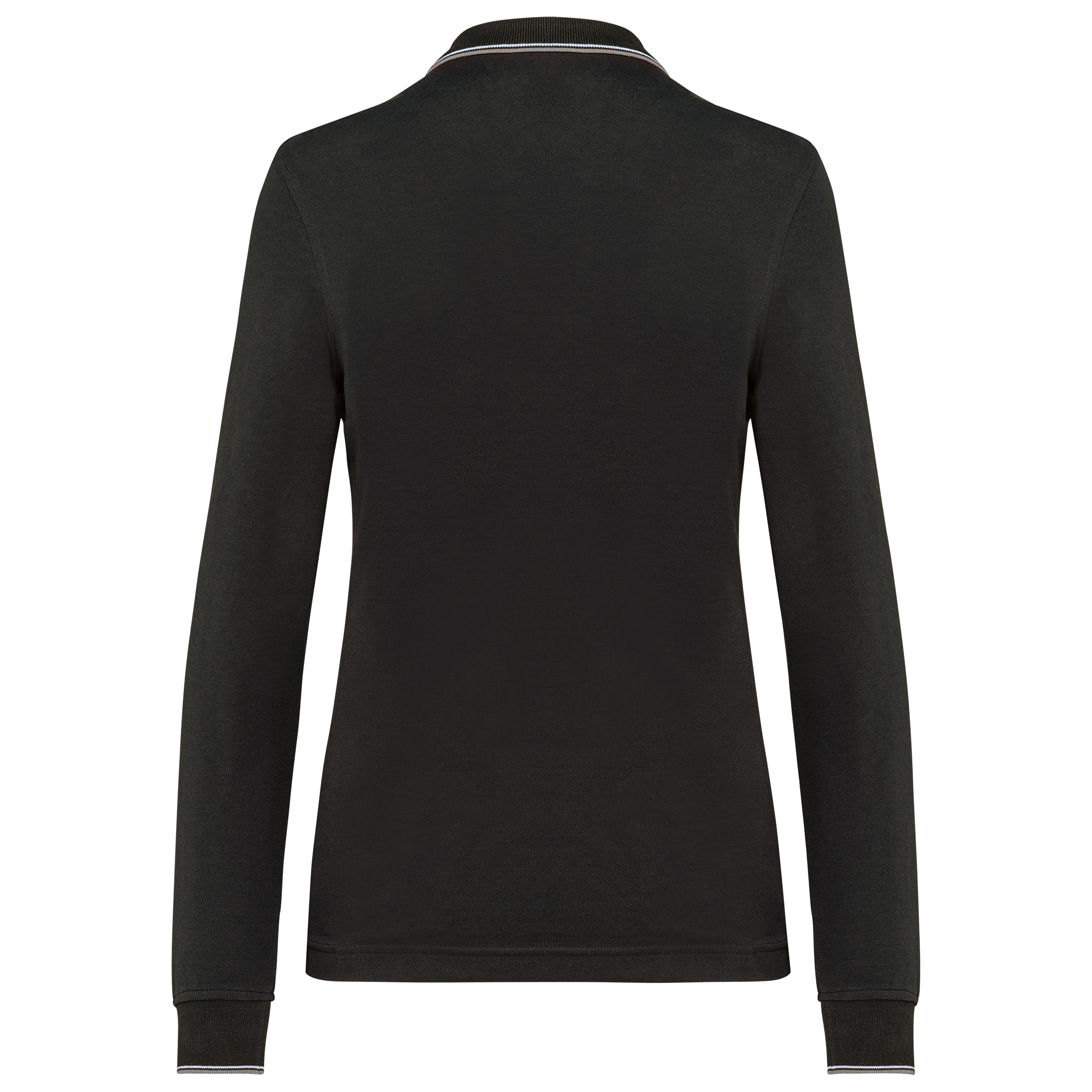 Polo maille piquée manches longues femme - Image 10