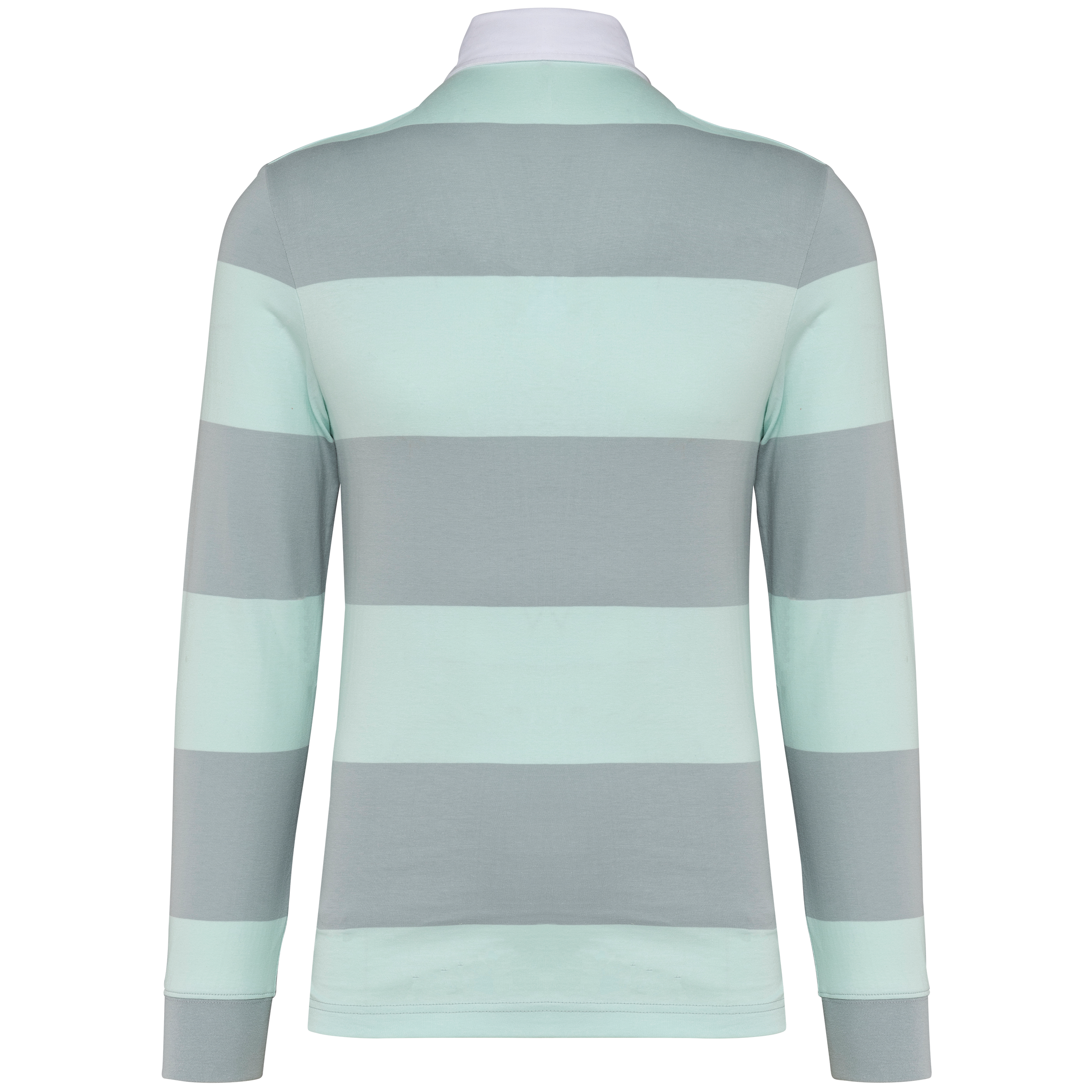 Polo rugby rayé manches longues unisexe - Image 27