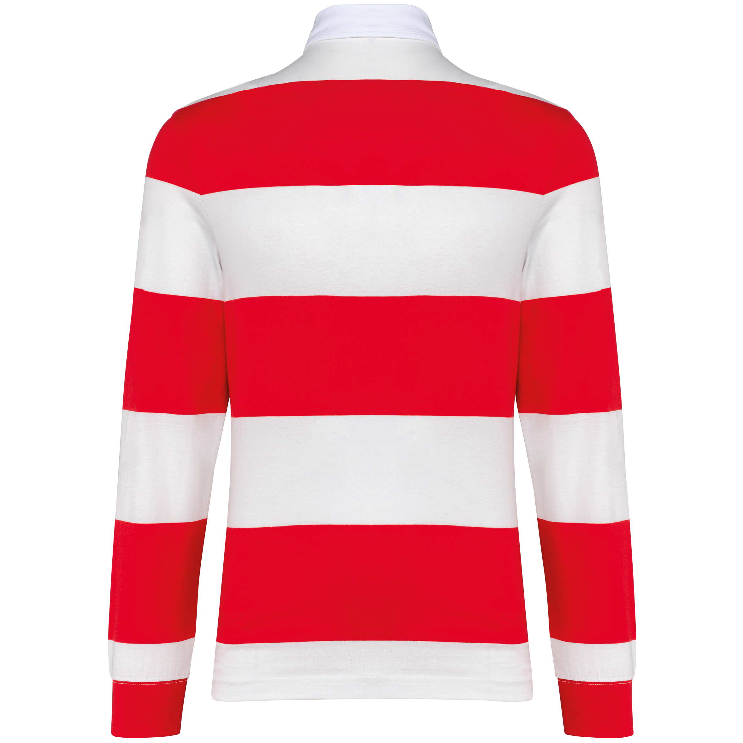 Polo rugby rayé manches longues unisexe - Image 39