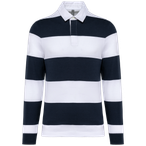 K285 - Navy / White Stripes