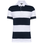 K286 - Navy / White Stripes