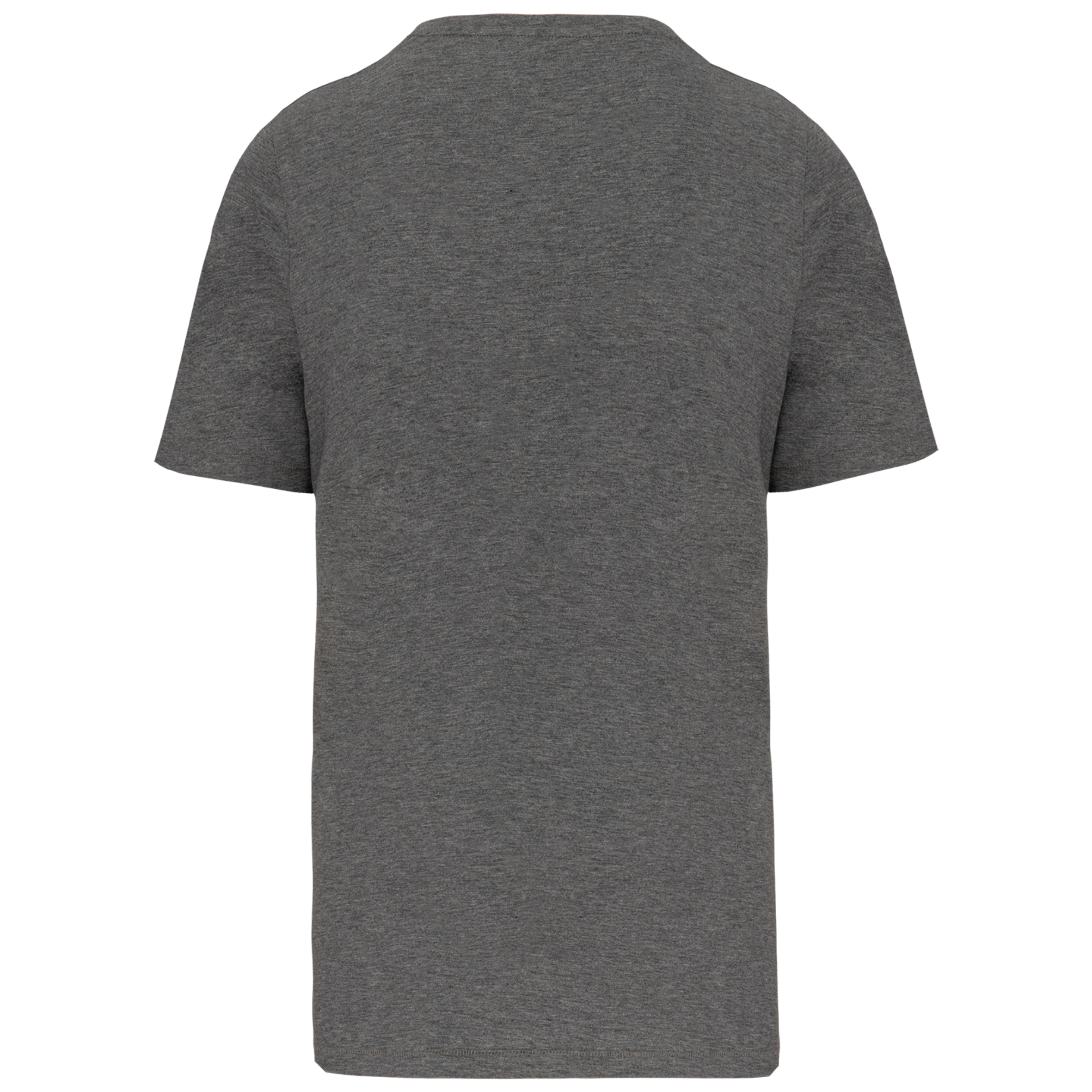 T-shirt Supima® de homem com decote V de manga curta - Grey Heather