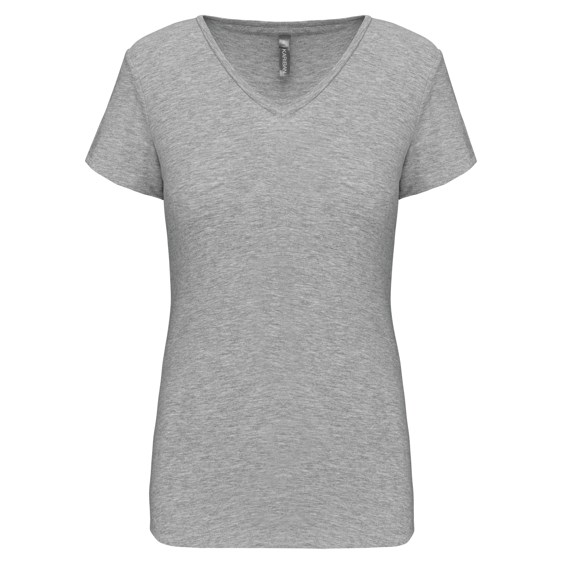 T-shirt col V manches courtes femme - Image 27