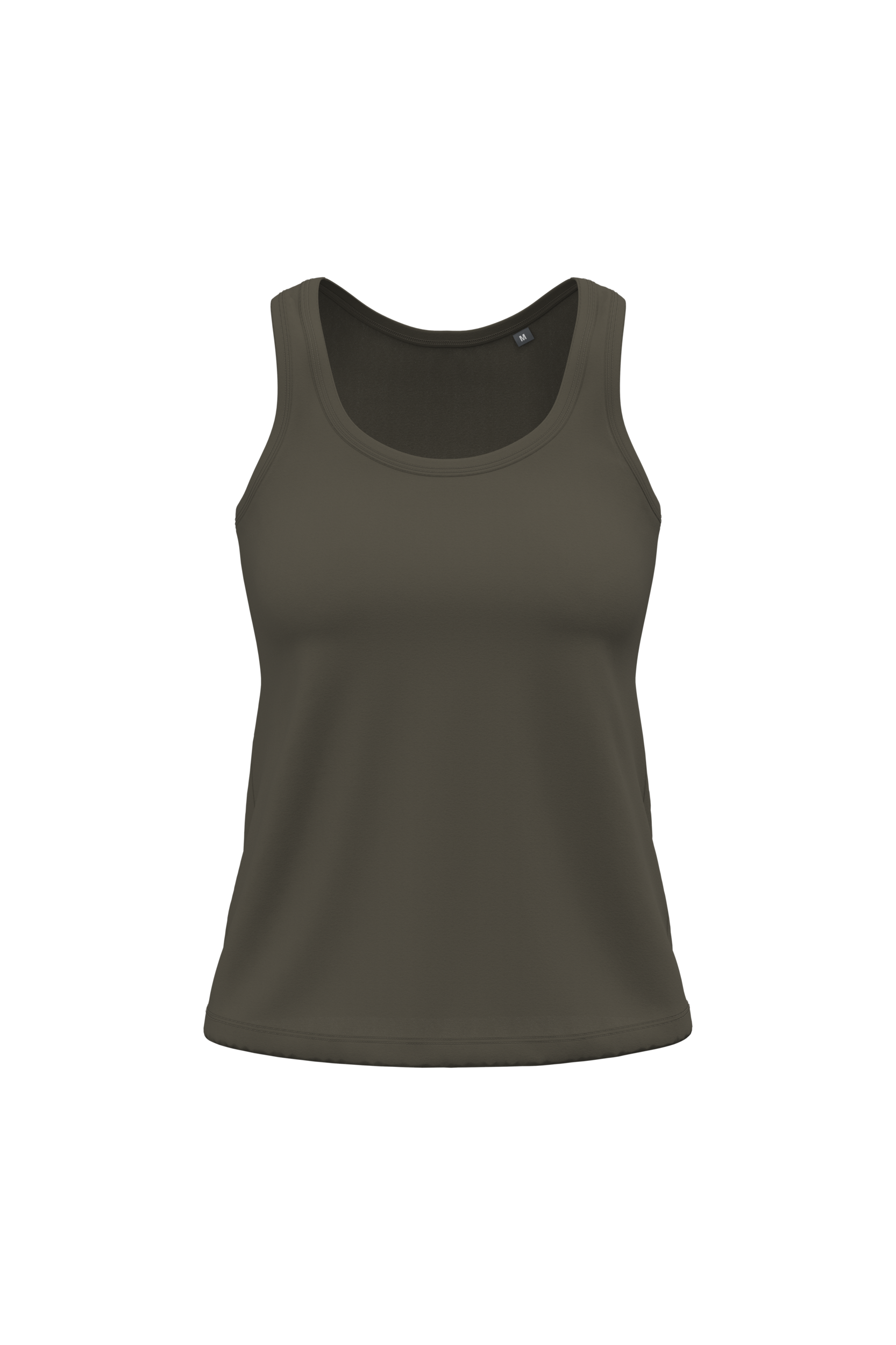 dark khaki Camiseta de tirantes Bio150 mujer