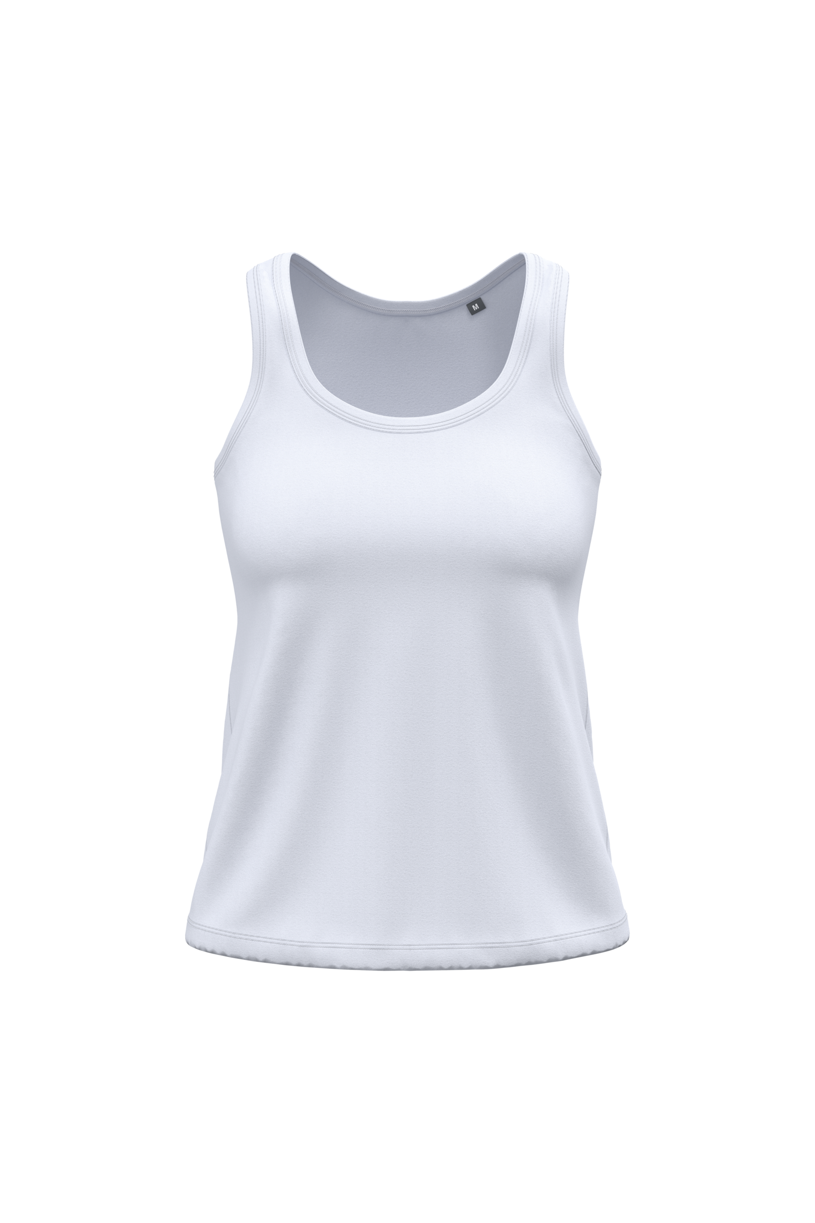 white Camiseta de tirantes Bio150 mujer