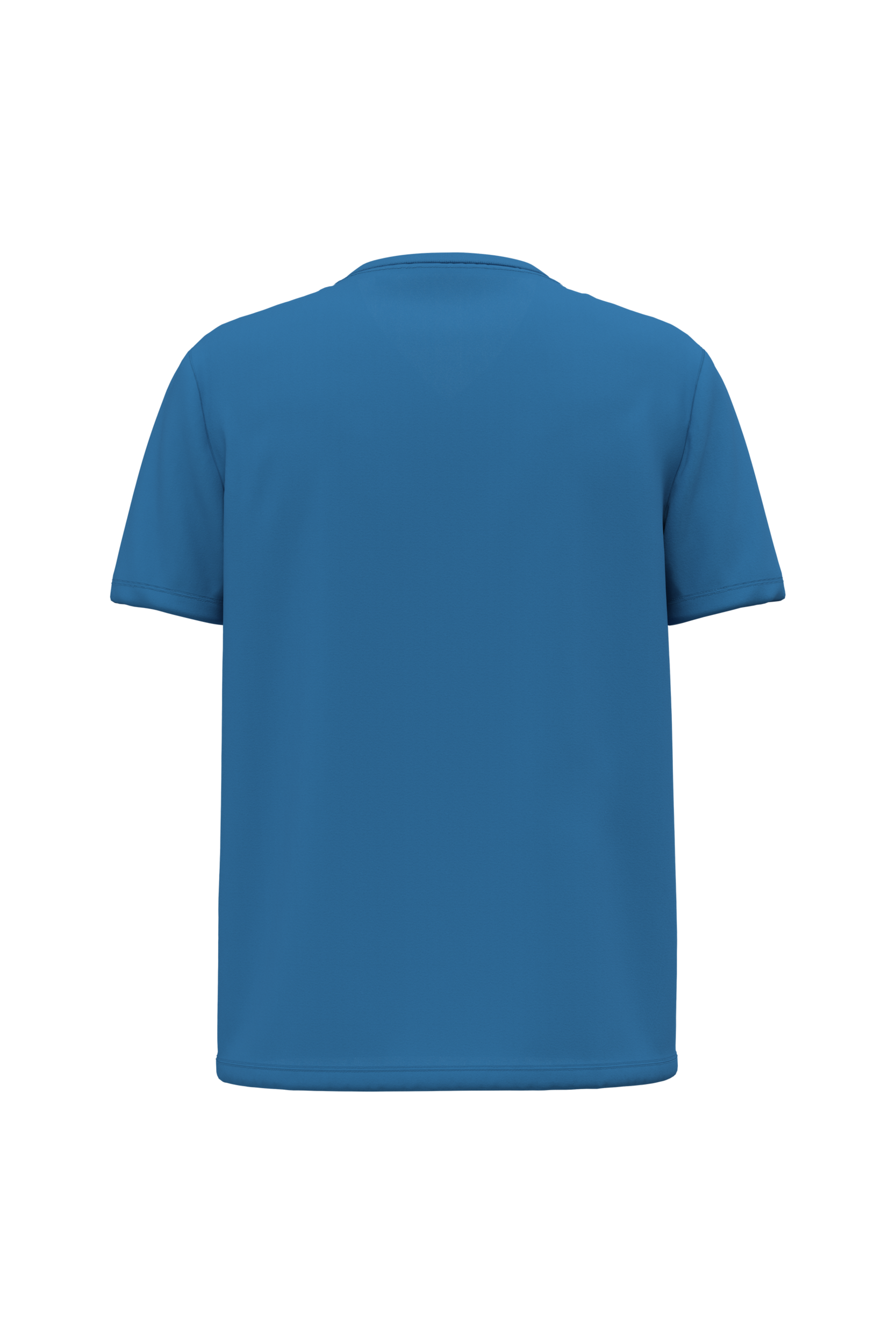T-shirt BIO150 de homem decote V - Light Royal Blue