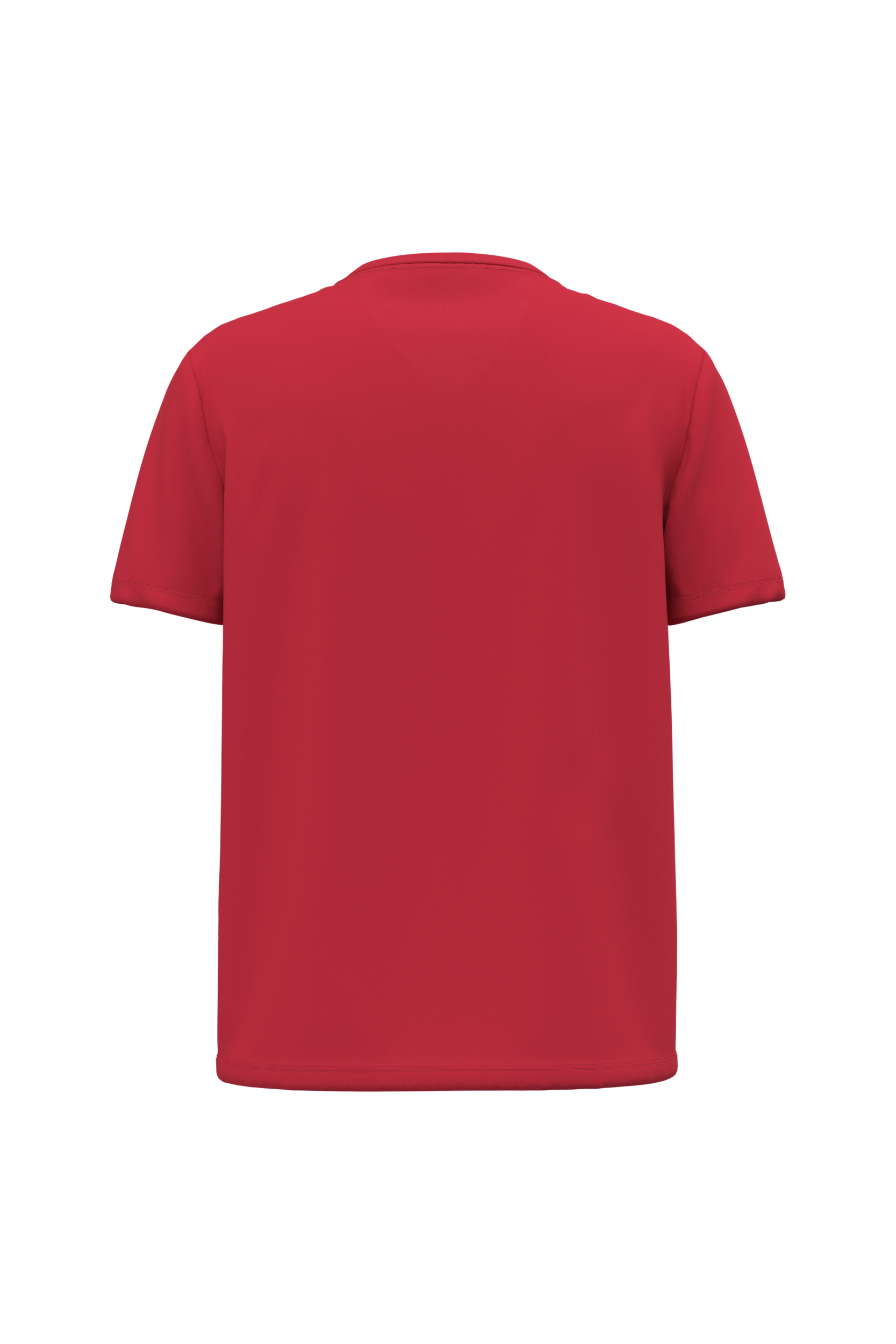 T-shirt BIO150 de homem decote V - Red