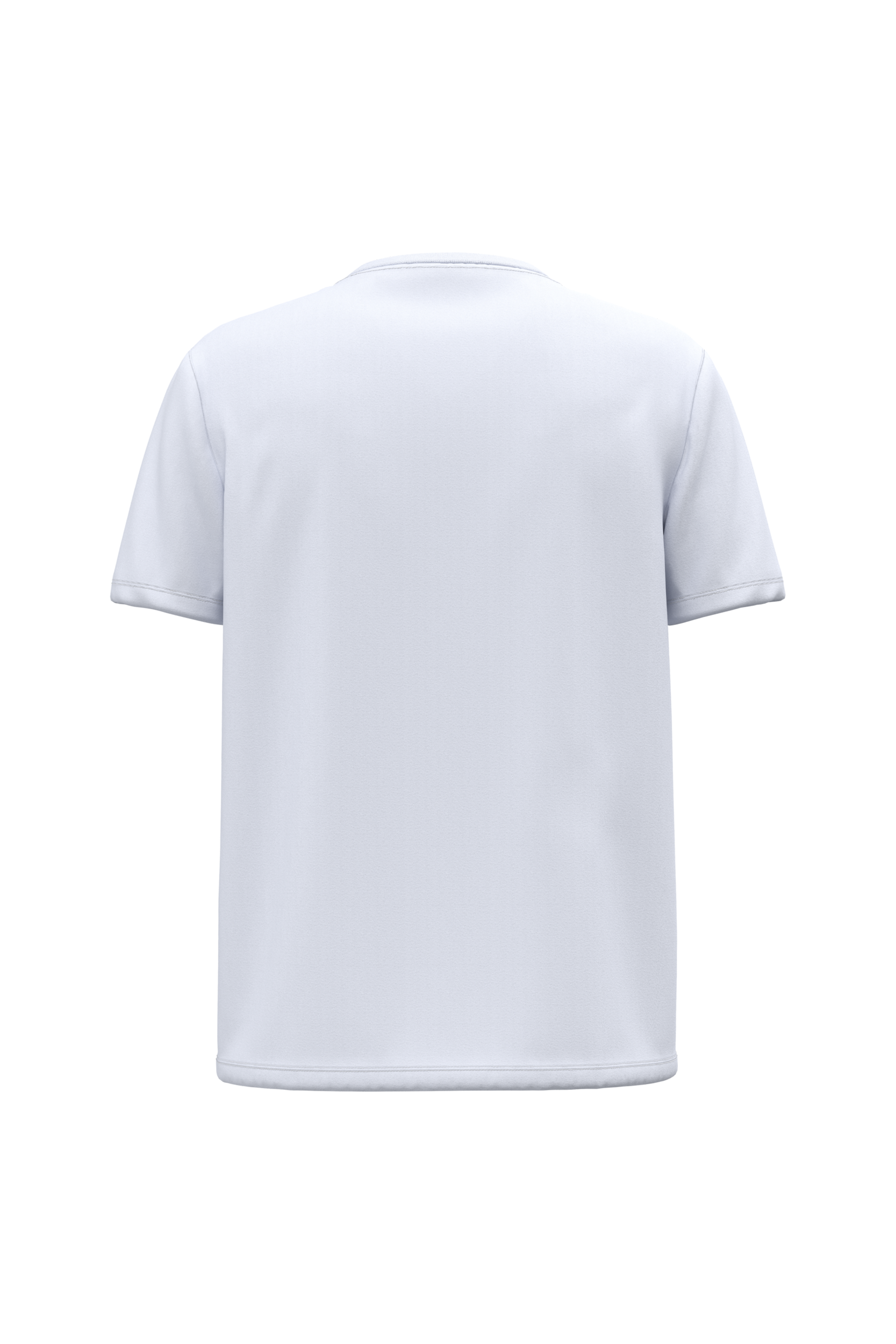 T-shirt BIO150 de homem decote V - WHITE
