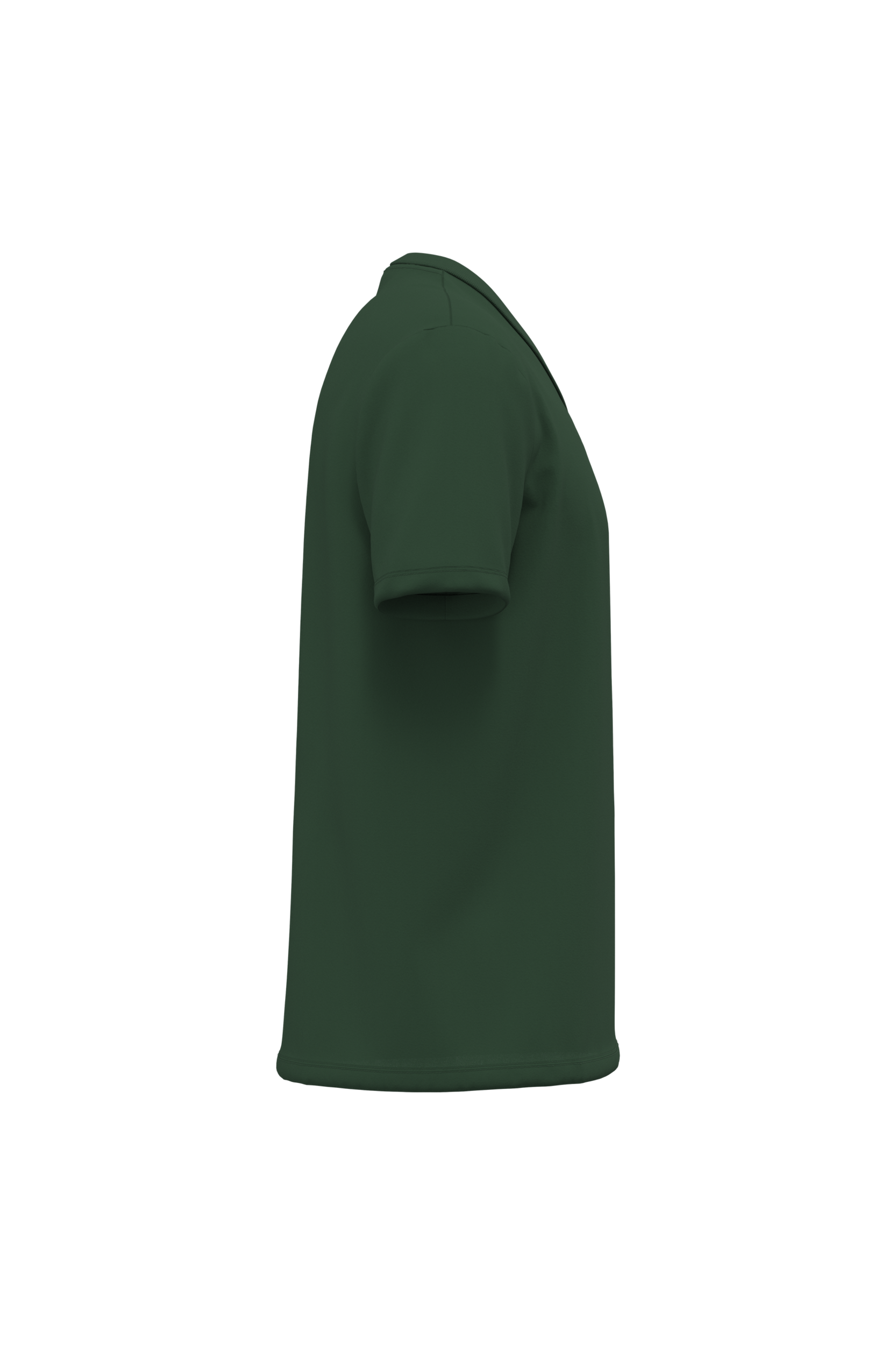 forest green Camiseta BIO150 cuello de pico hombre