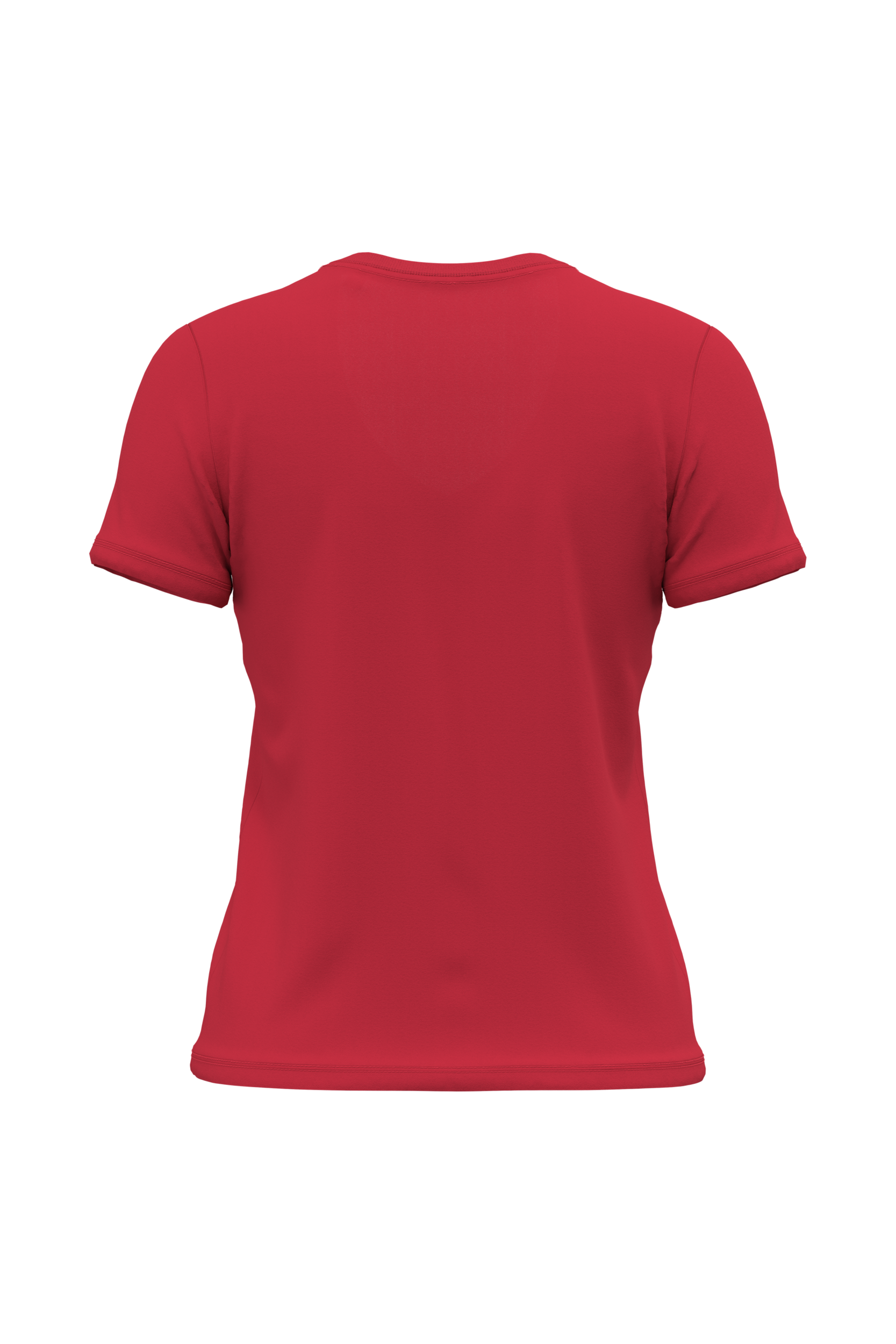 T-shirt BIO150 de senhora decote V - Red