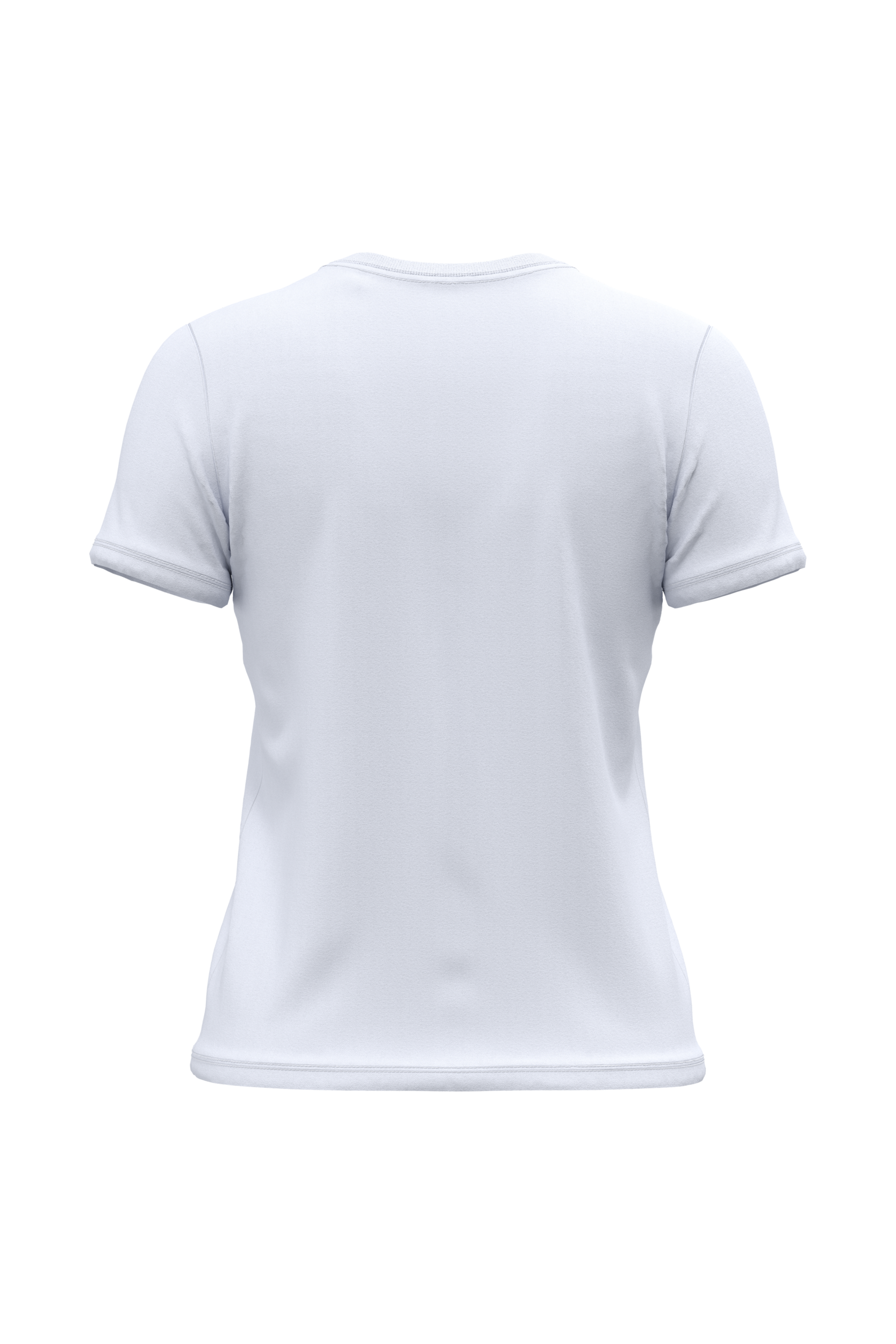T-shirt BIO150 de senhora decote V - WHITE