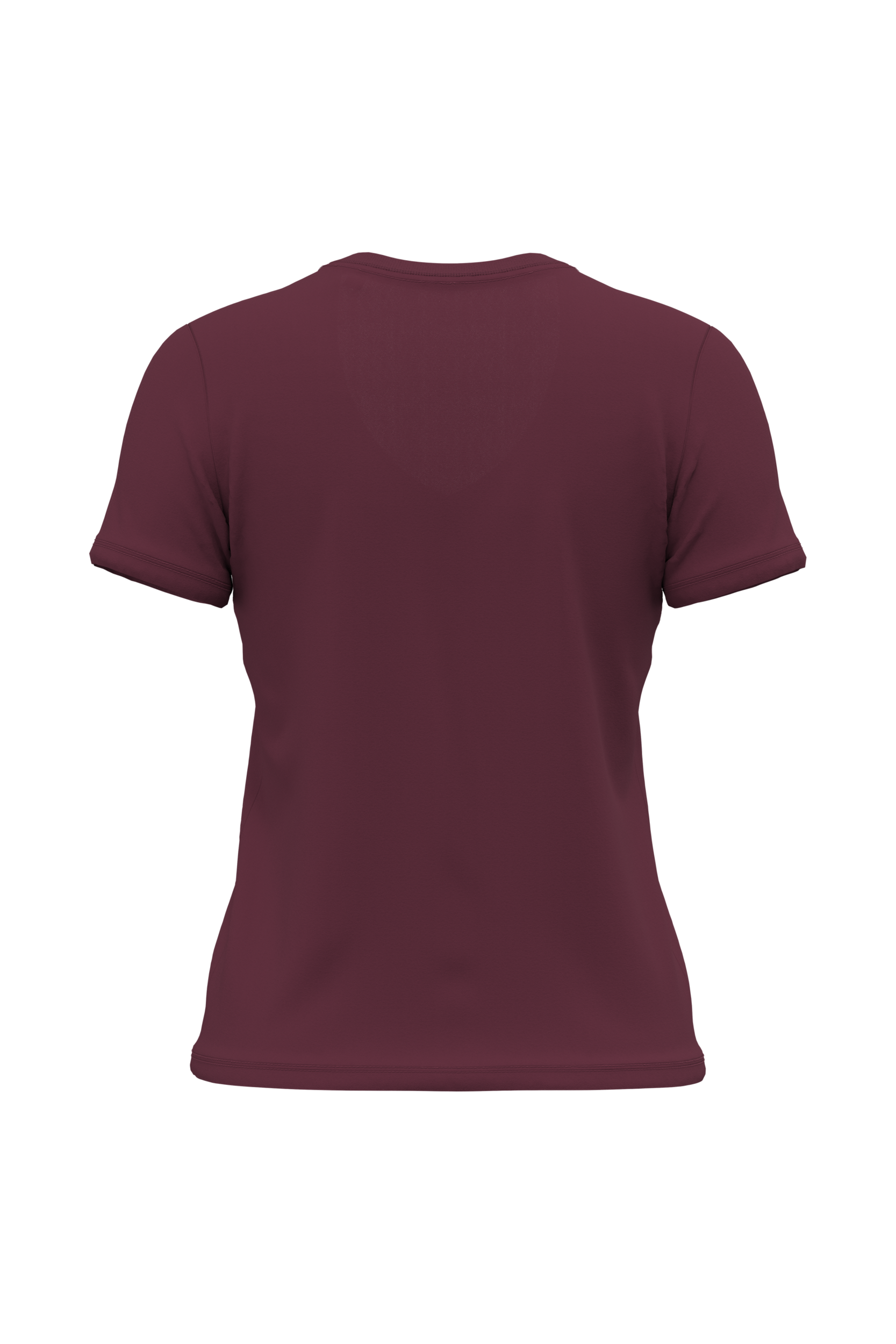 T-shirt BIO150 de senhora decote V - WINE