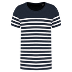 K3035 - Navy / White Stripes