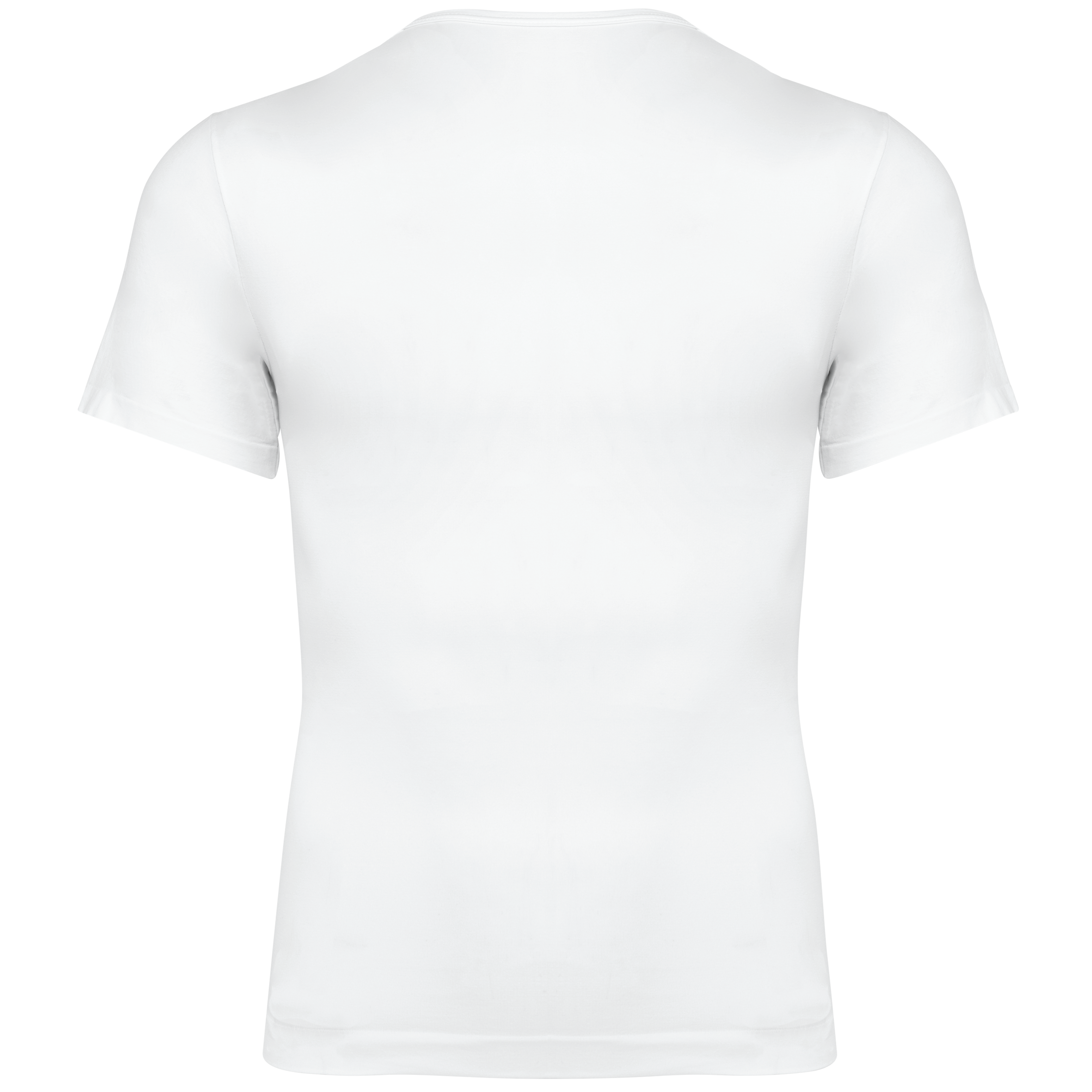 T-shirt de segunda pele eco-responsável de manga curta de homem - White