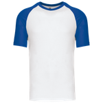 White / Royal Blue