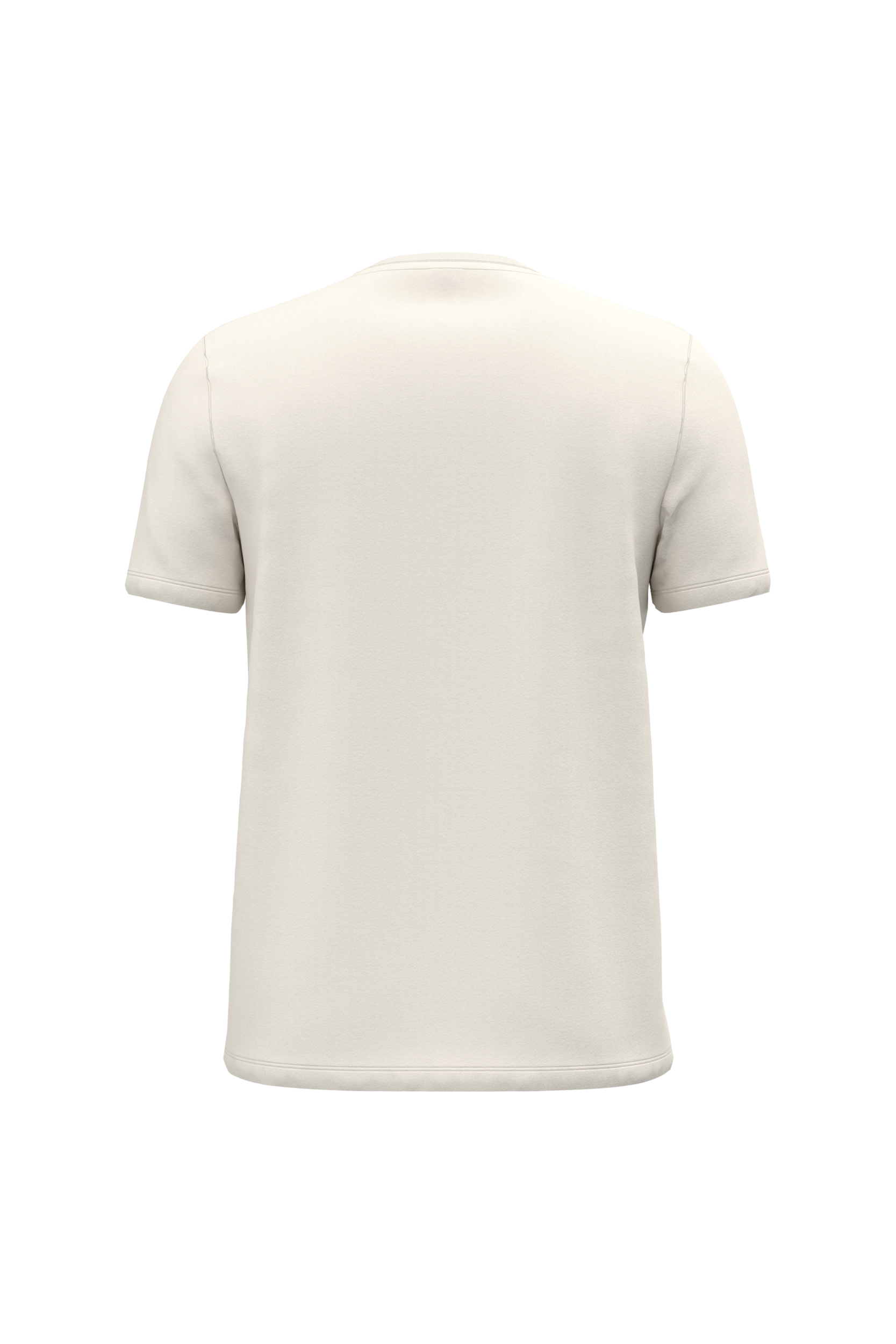 T-shirt manches courtes col rond unisexe — Coconut Milk