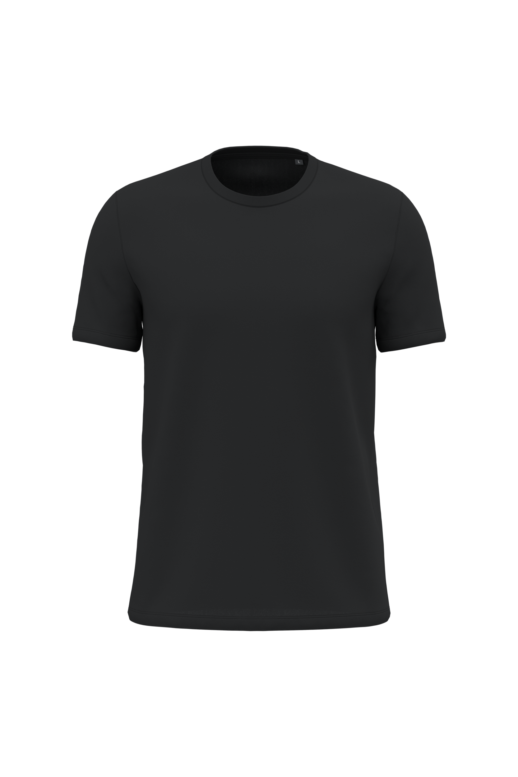 T-shirt manches courtes col rond unisexe