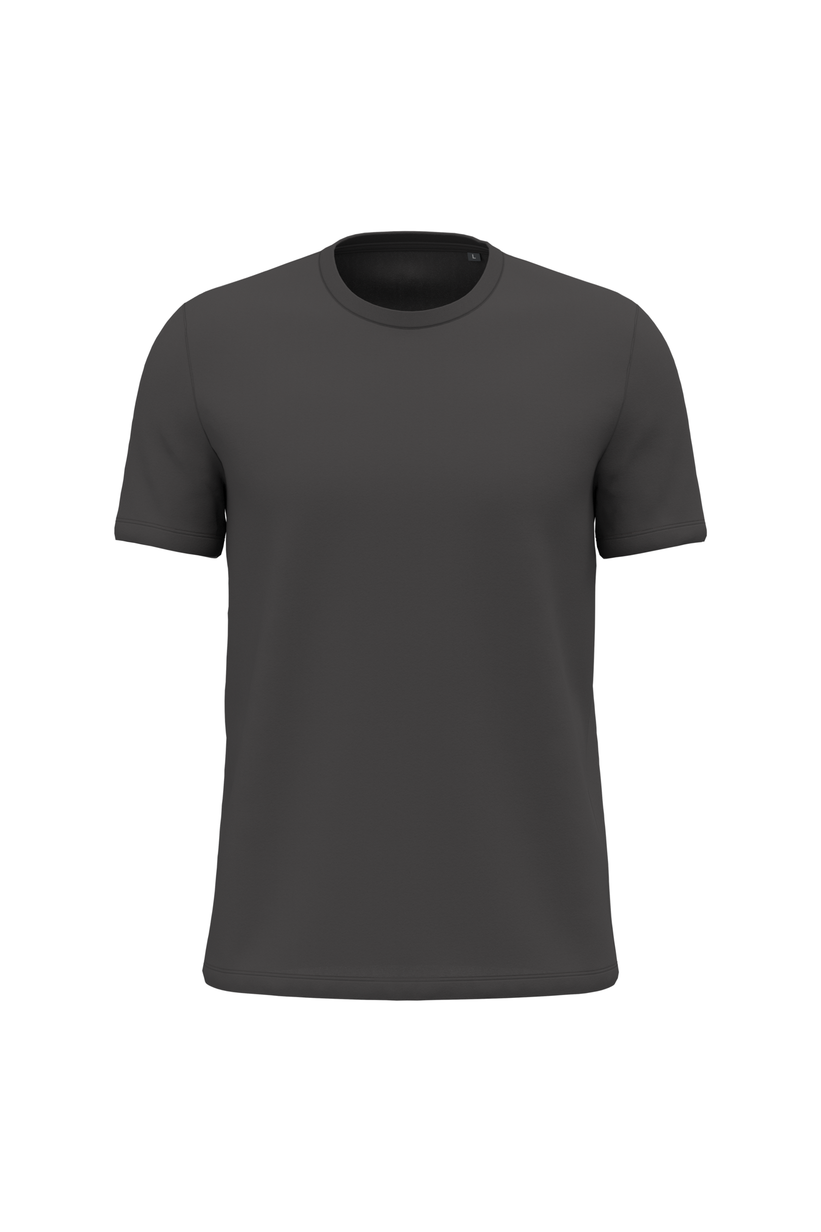 T-shirt manches courtes col rond unisexe — Dark Grey