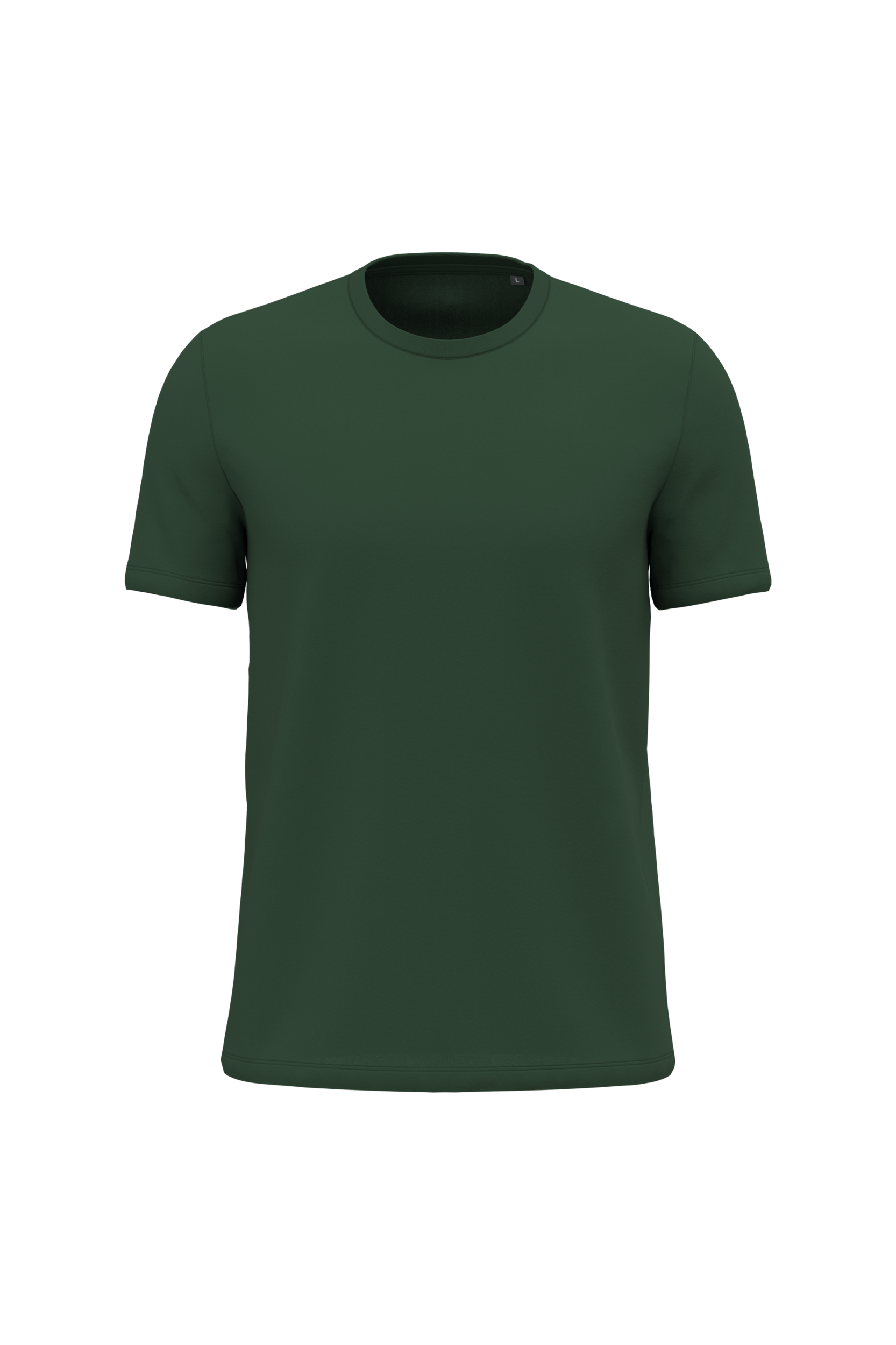 T-shirt manches courtes col rond unisexe — Forest Green