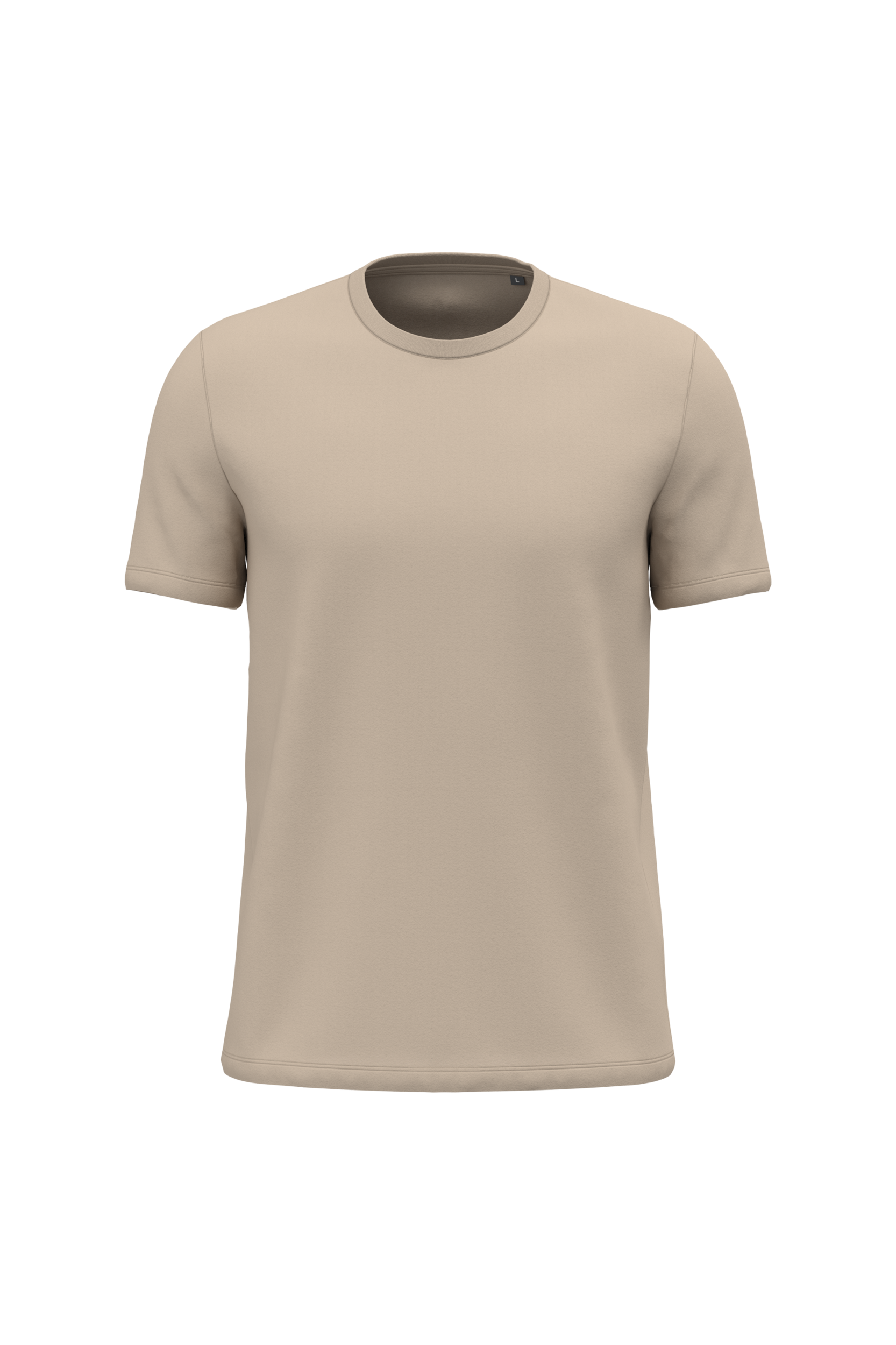 Camiseta de manga corta y cuello redondo unisex