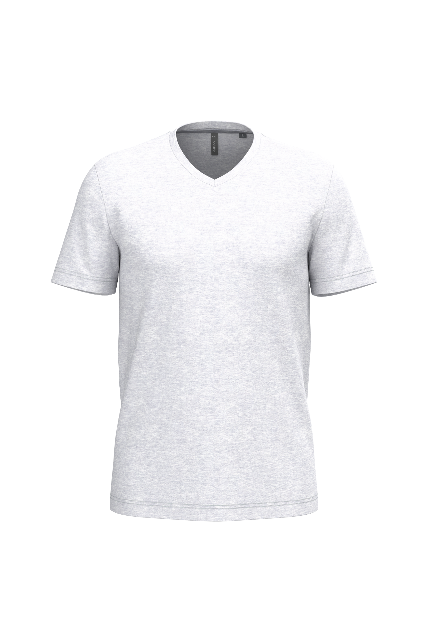 T-shirt col V manches courtes homme - Image 12