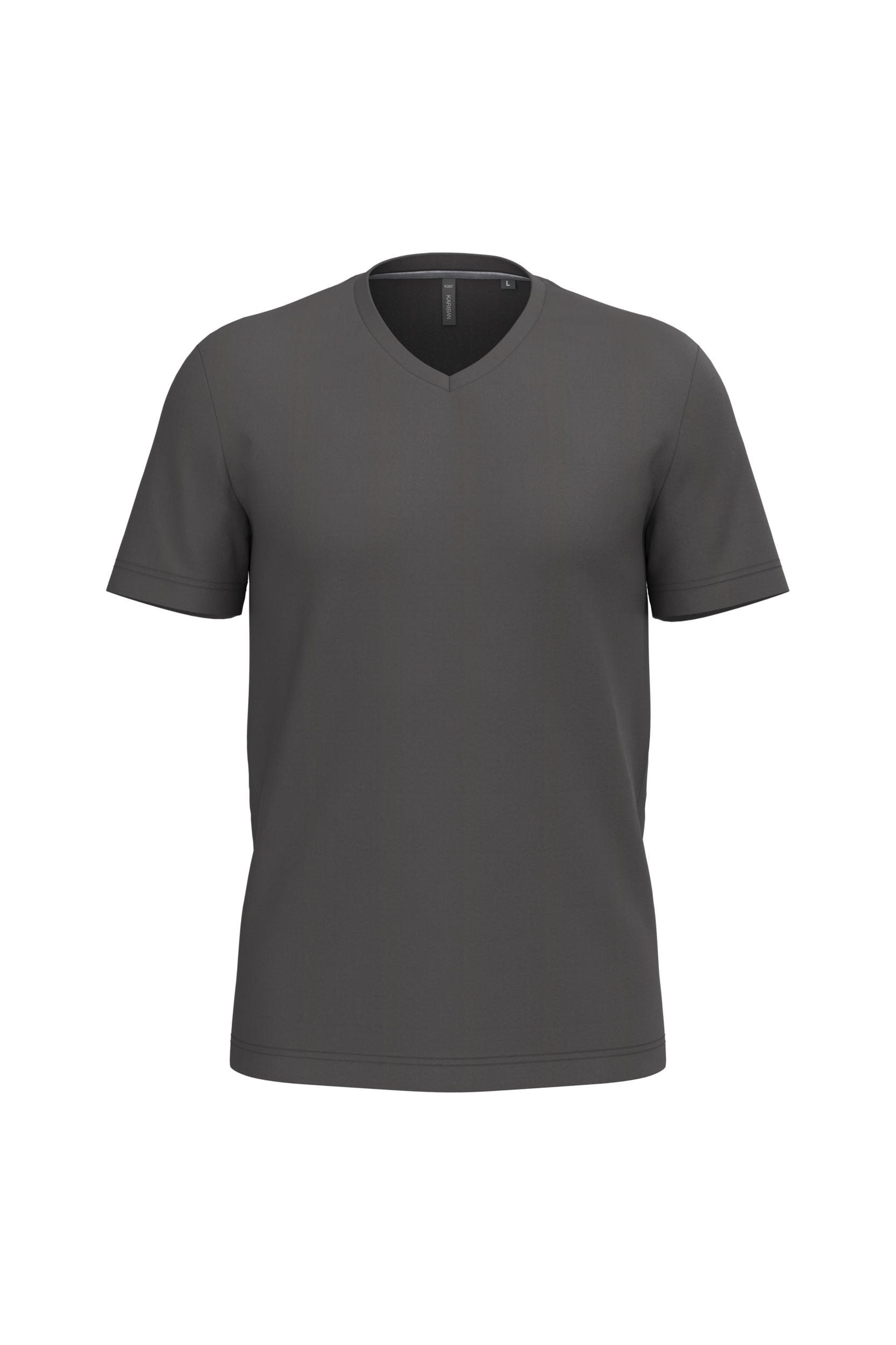 T-shirt col V manches courtes homme - Image 21